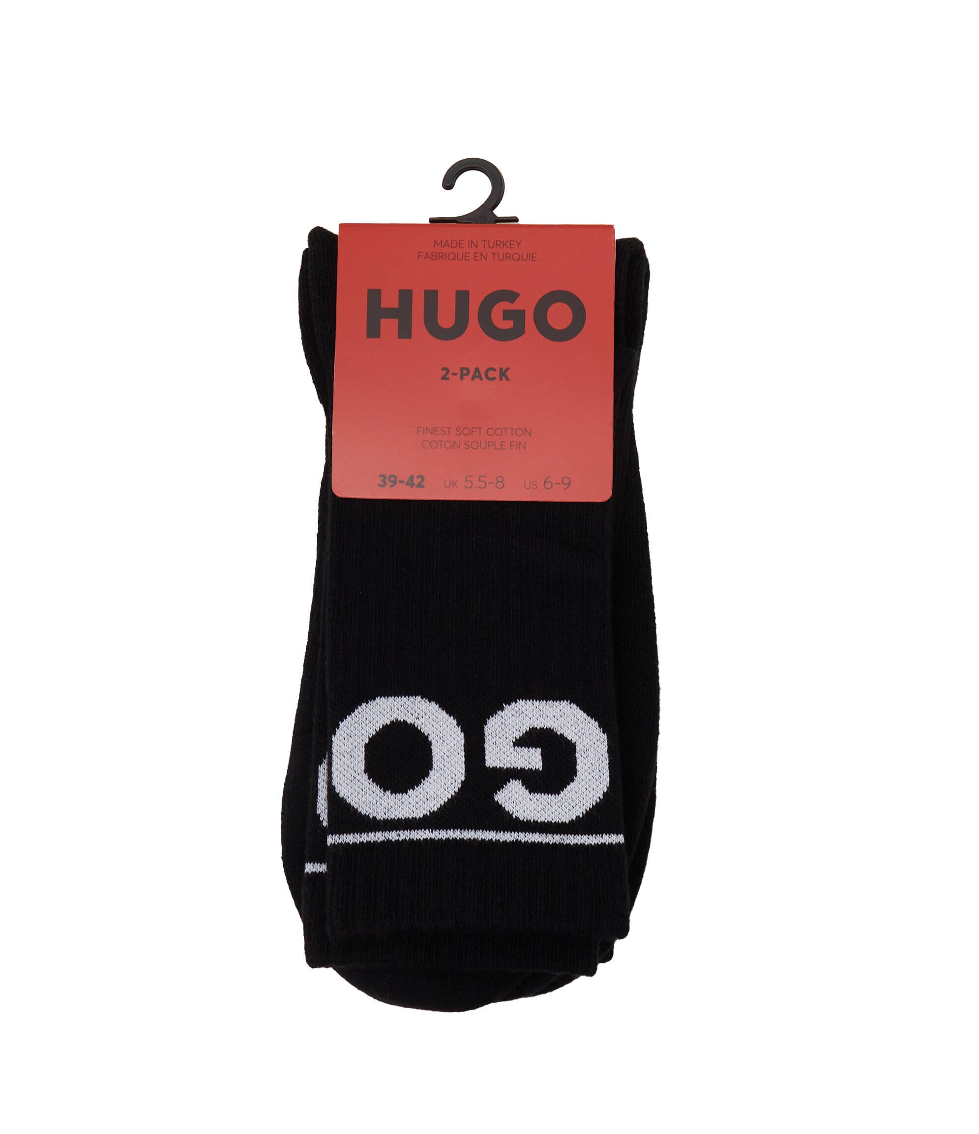 Hugo Bodywear Șosete 2-pack QS RIB ICONIC CC
