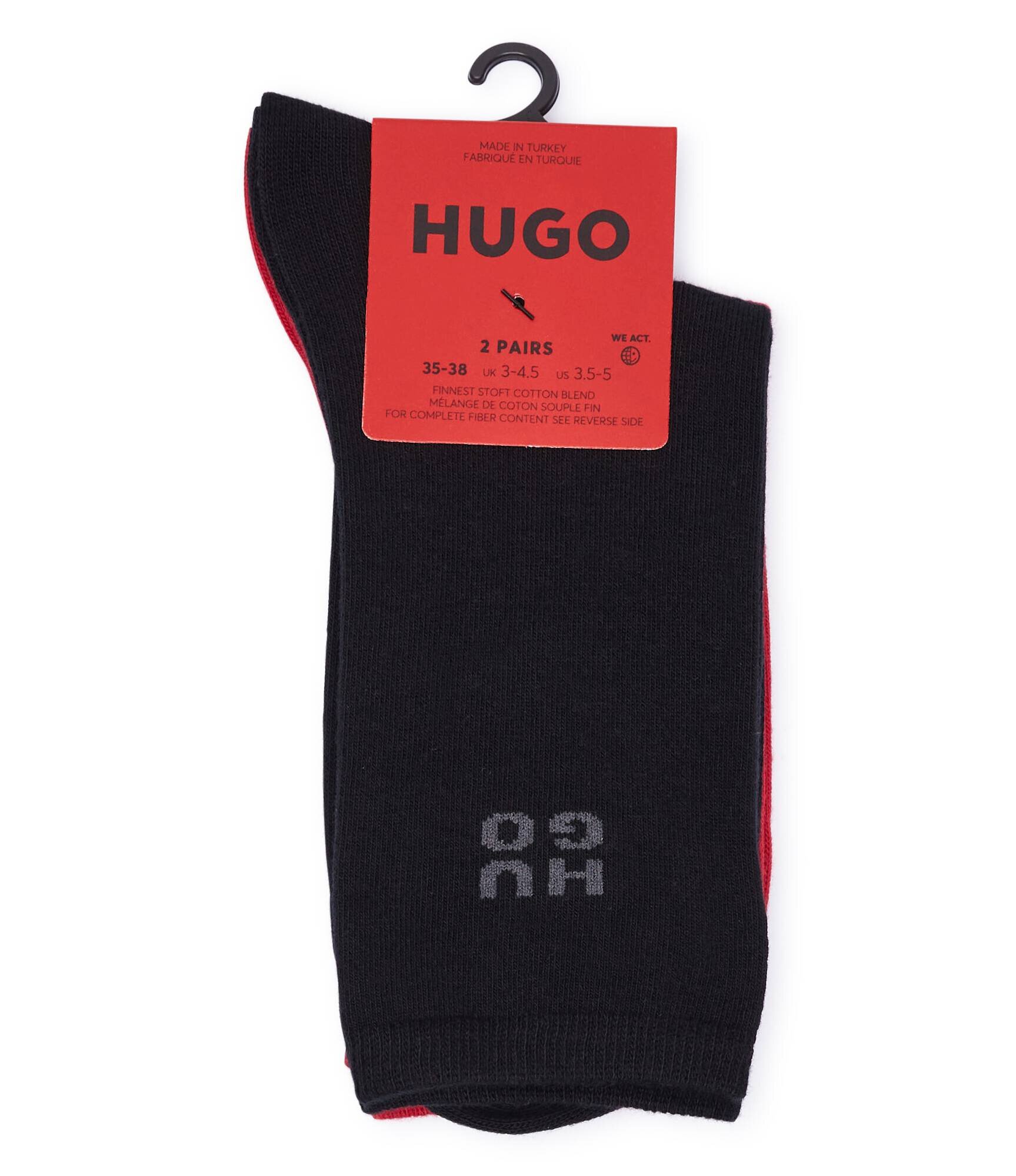 Hugo Bodywear Șosete 2-pack Uni Logo