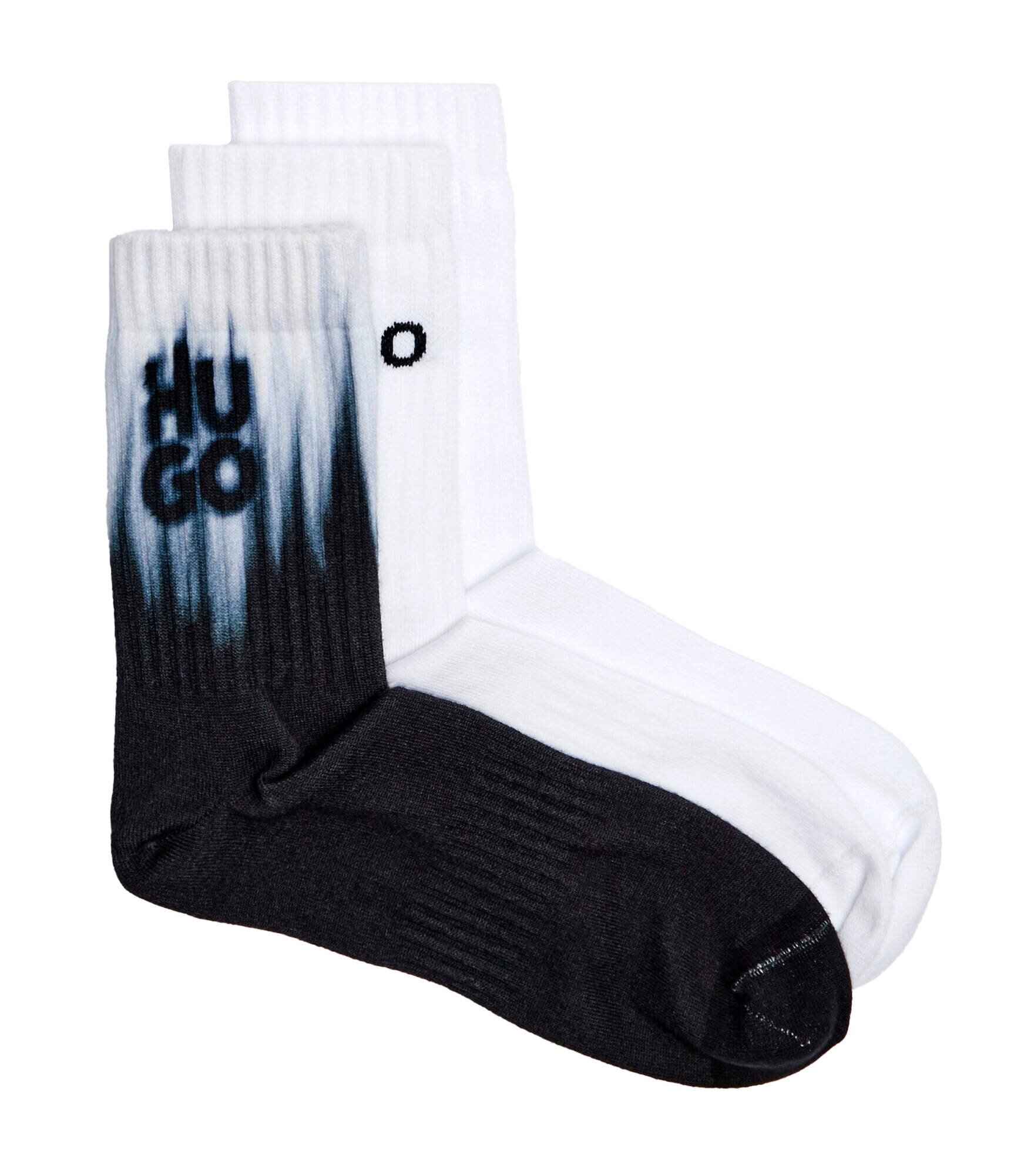 Hugo Bodywear Șosete 3-pack 3P QS RIB SMOKEY PES