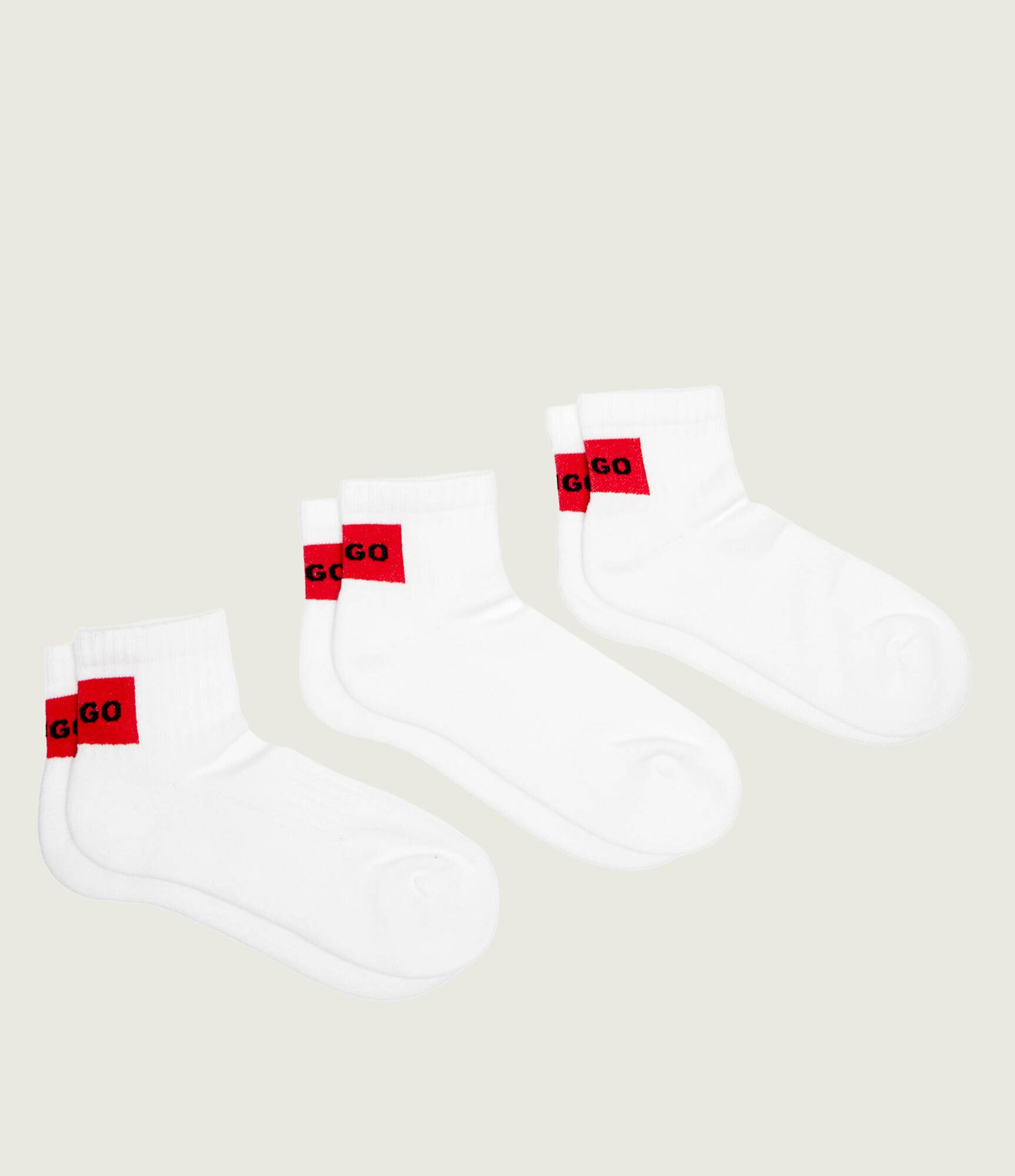 Hugo Bodywear Șosete 3-pack 3P SH RIB LABEL CC