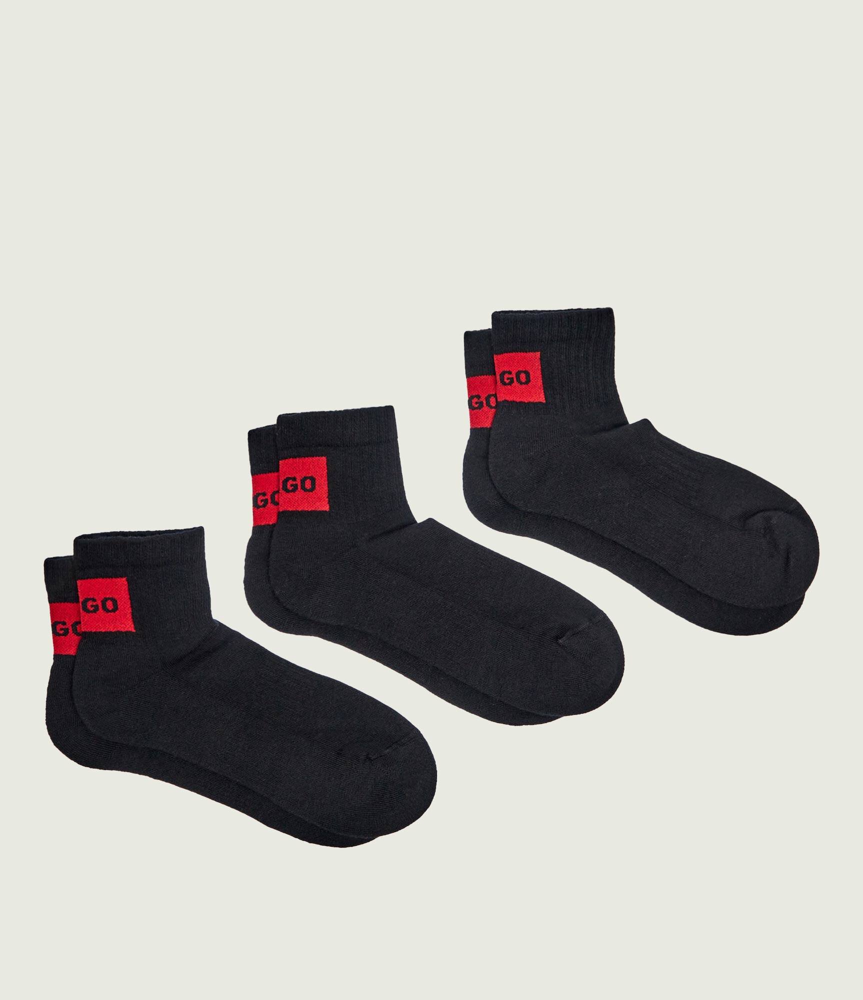 Hugo Bodywear Șosete 3-pack 3P SH RIB LABEL CC