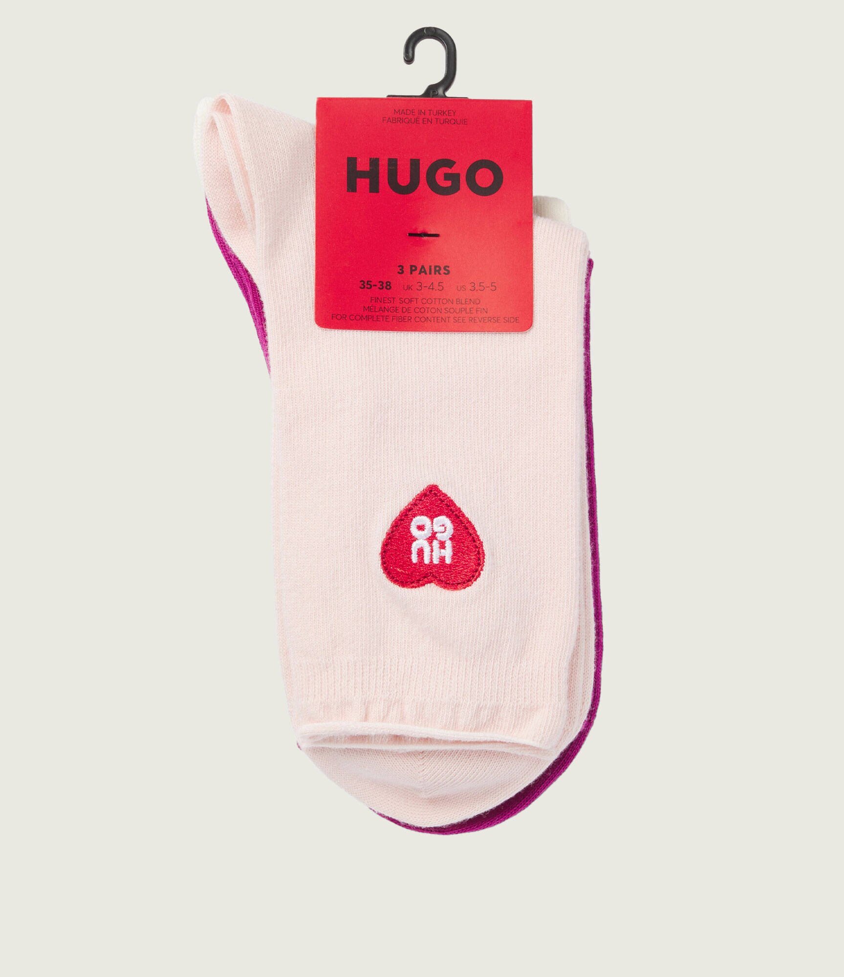 Hugo Bodywear Șosete 3-pack Heart