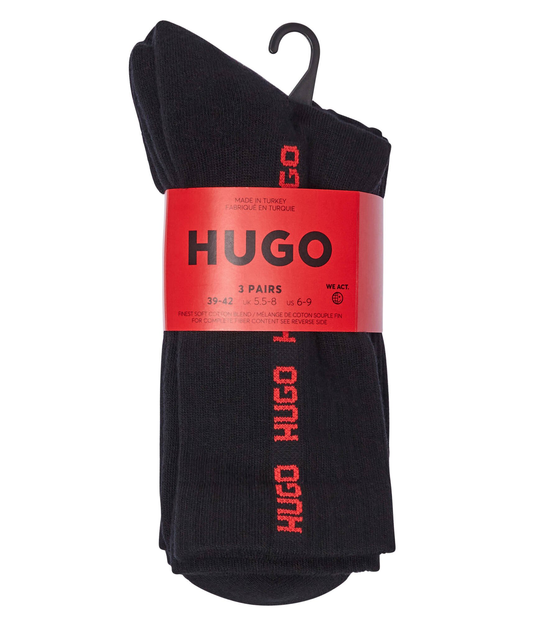 Hugo Bodywear Șosete 3-pack RIB TAPE MD
