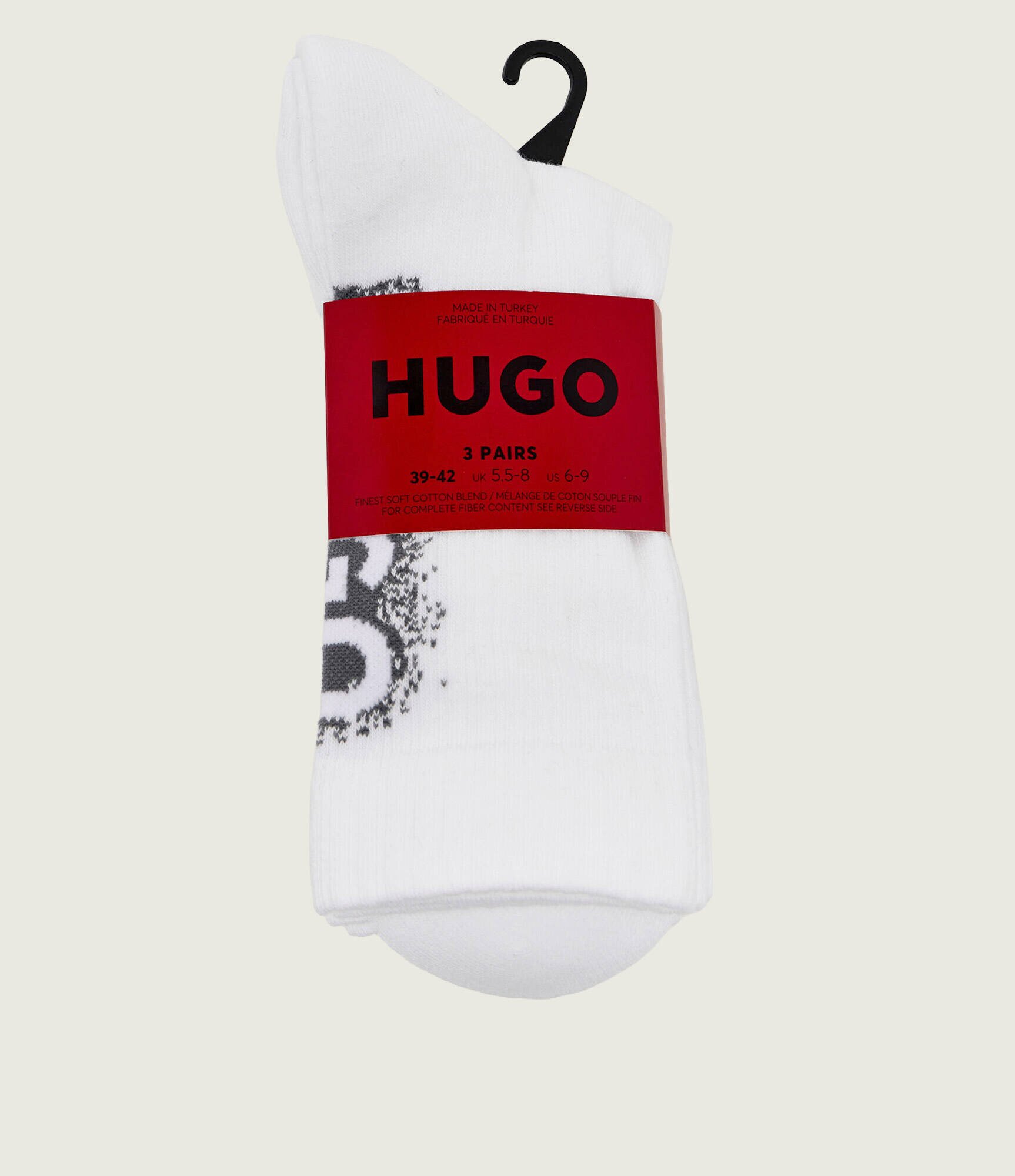 Hugo Bodywear Șosete 3-pack SPRAY LOGO CC