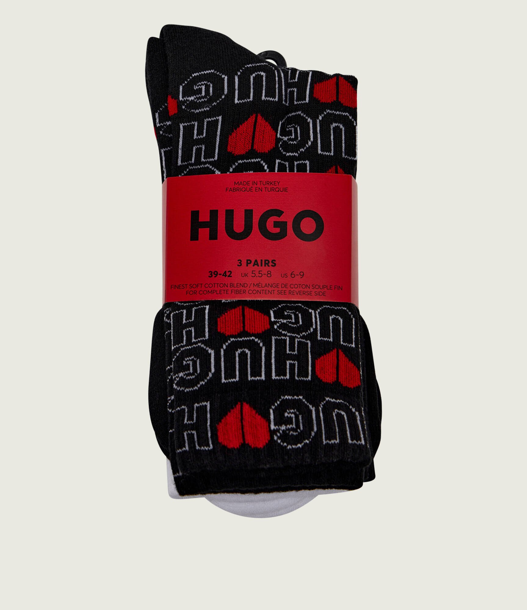Hugo Bodywear Șosete 3-pack VALENTINE