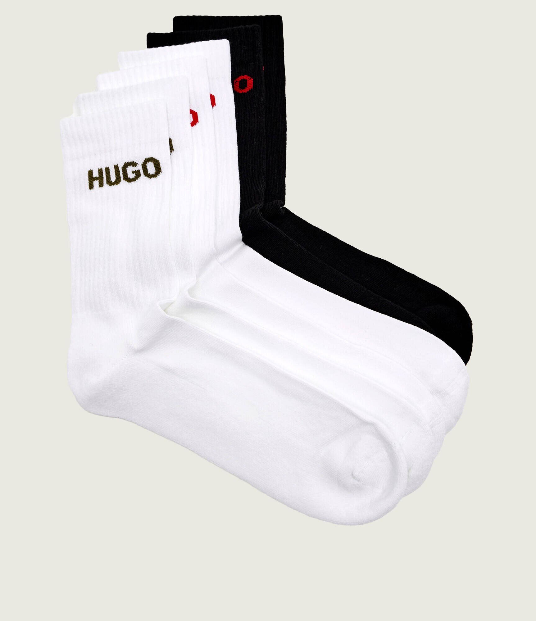 Hugo Bodywear Șosete 6-pack QS RIB LOGO CC
