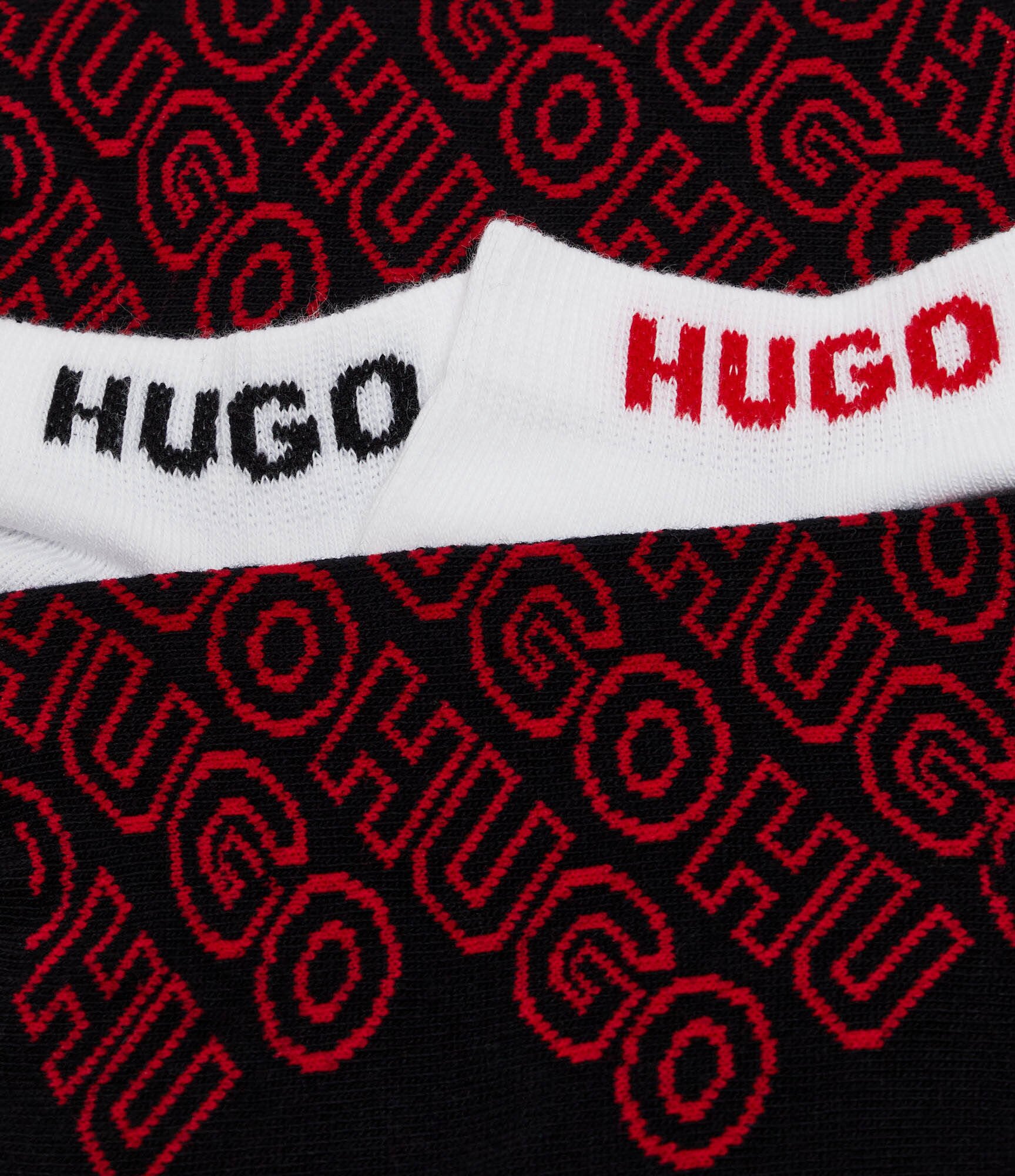 Hugo Bodywear Șosete/tălpici 3 pack 3P AS LOGO AOP CC