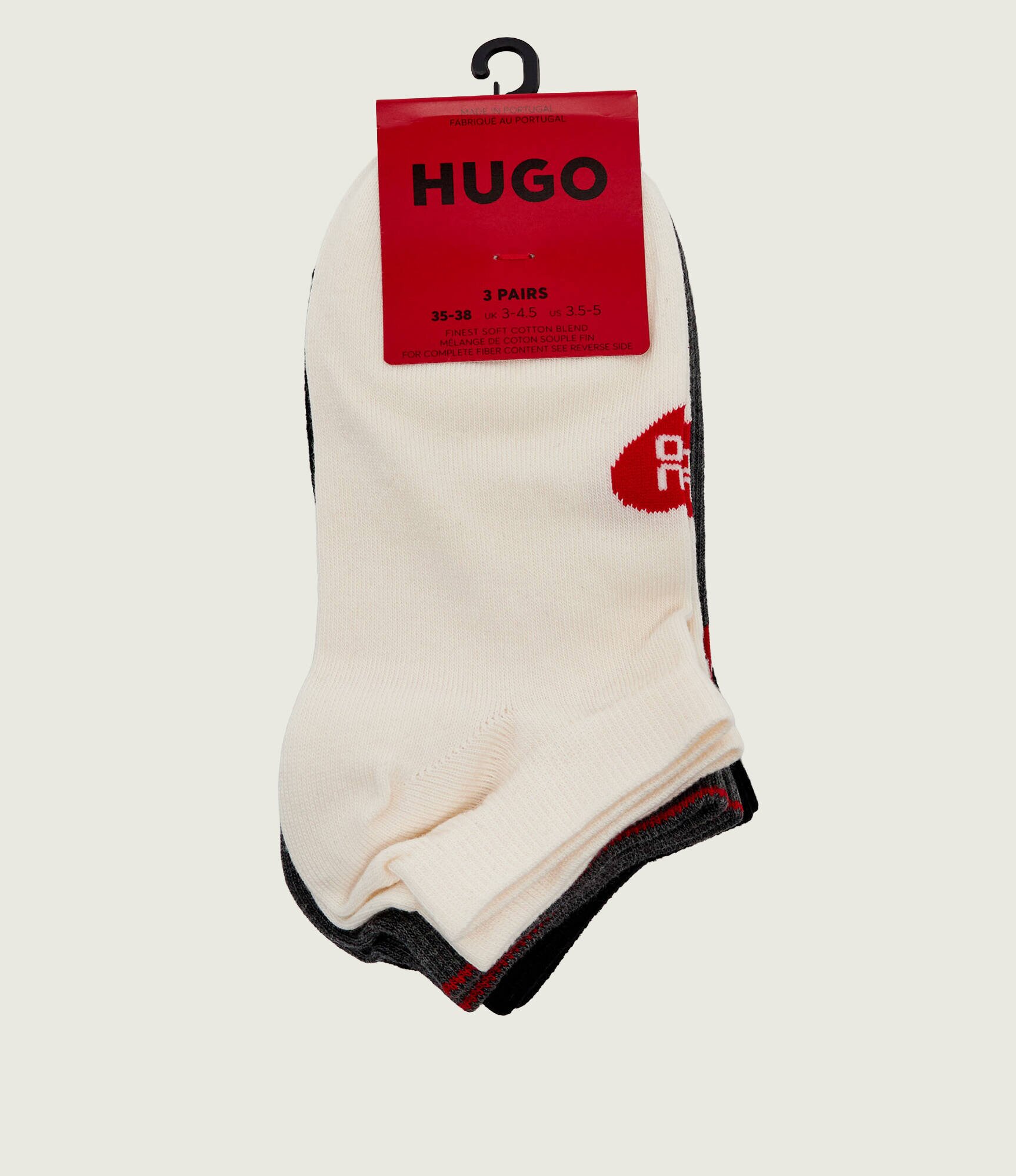 Hugo Bodywear Șosete/tălpici 3 pack AS Heart Logo CC