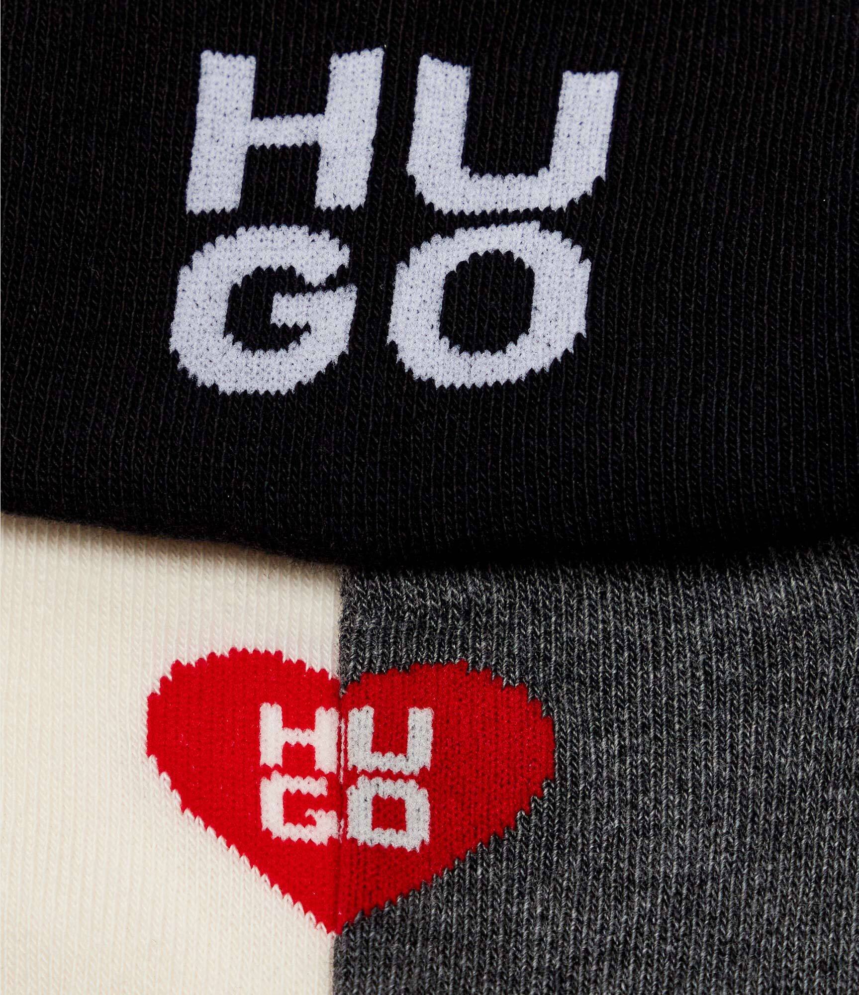 Hugo Bodywear Șosete/tălpici 3 pack AS Heart Logo CC