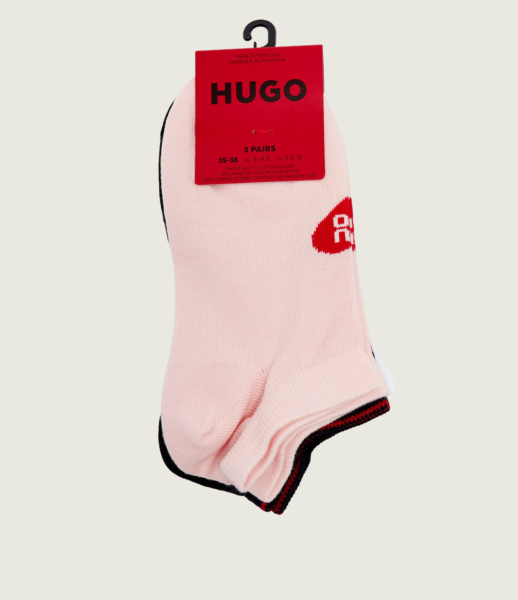 Hugo Bodywear Șosete/tălpici 3 pack AS Heart Logo CC