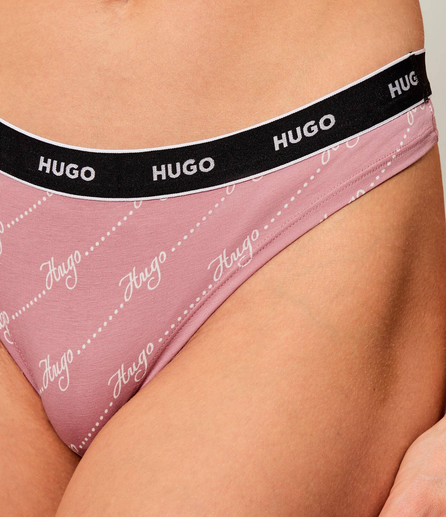 Hugo Bodywear Tanga 3-pack DESIGN
