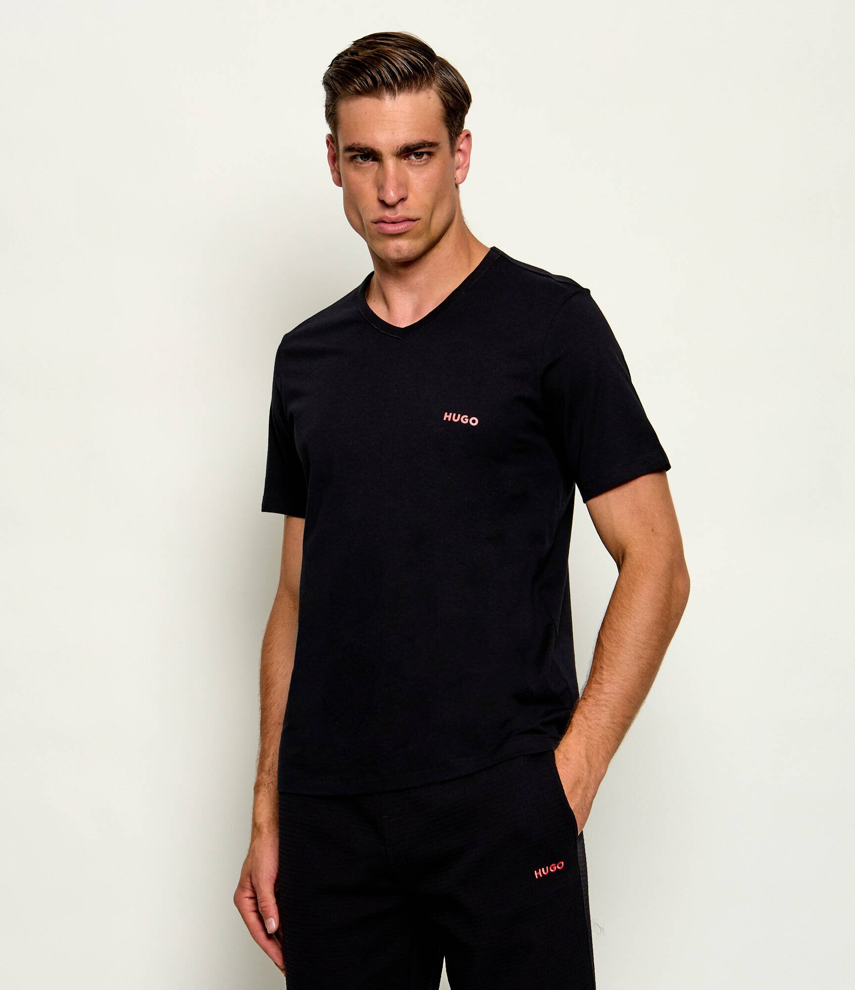 Hugo Bodywear Tricou 3-pack Vn | regular fit