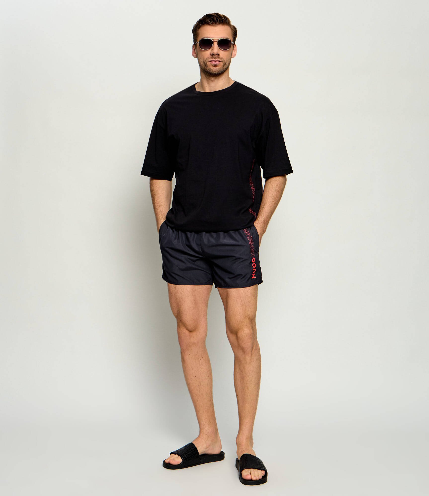 Hugo Bodywear Tricou Tiki | Relaxed fit