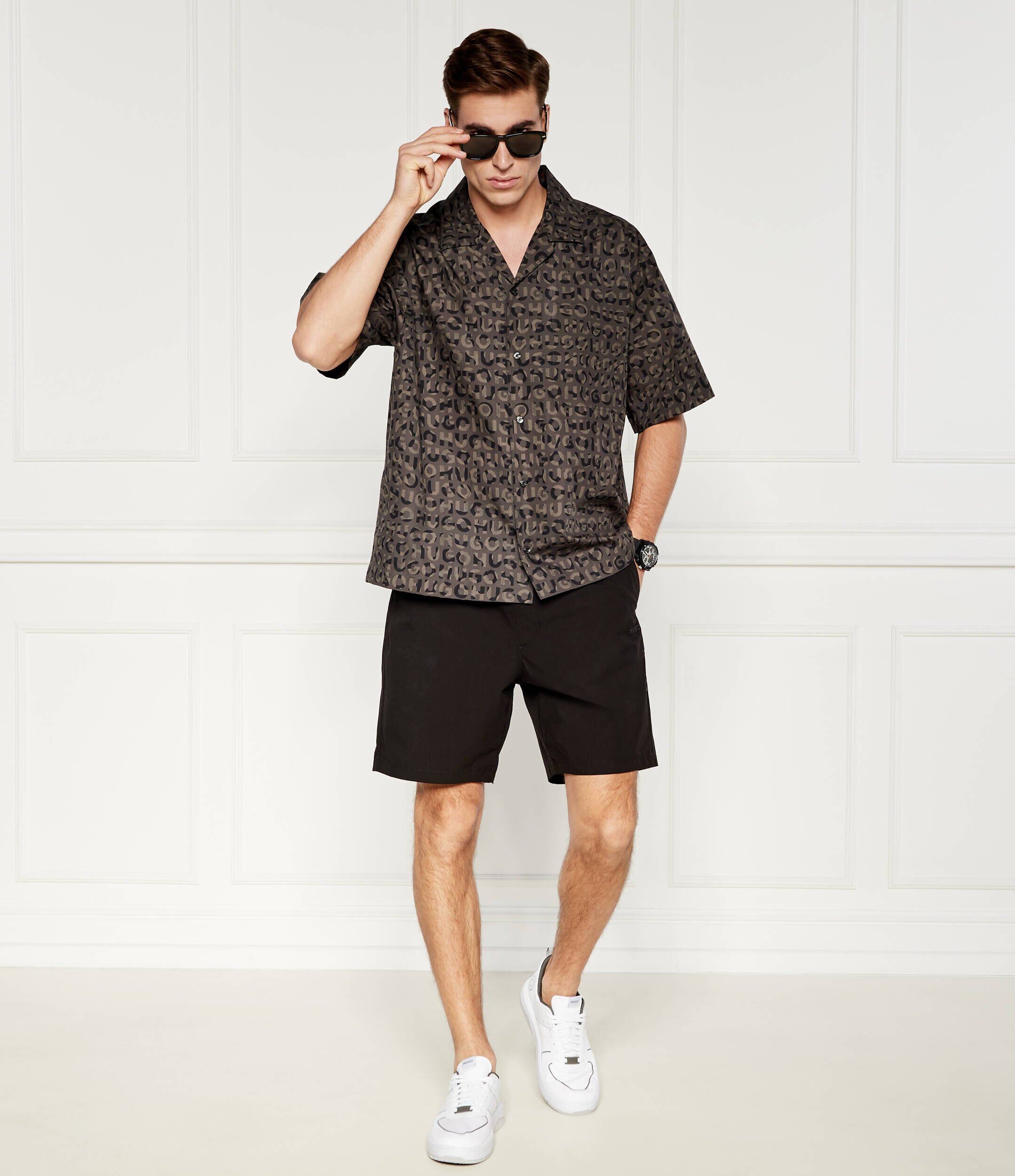 HUGO Cămașă Egeeno | Oversize fit