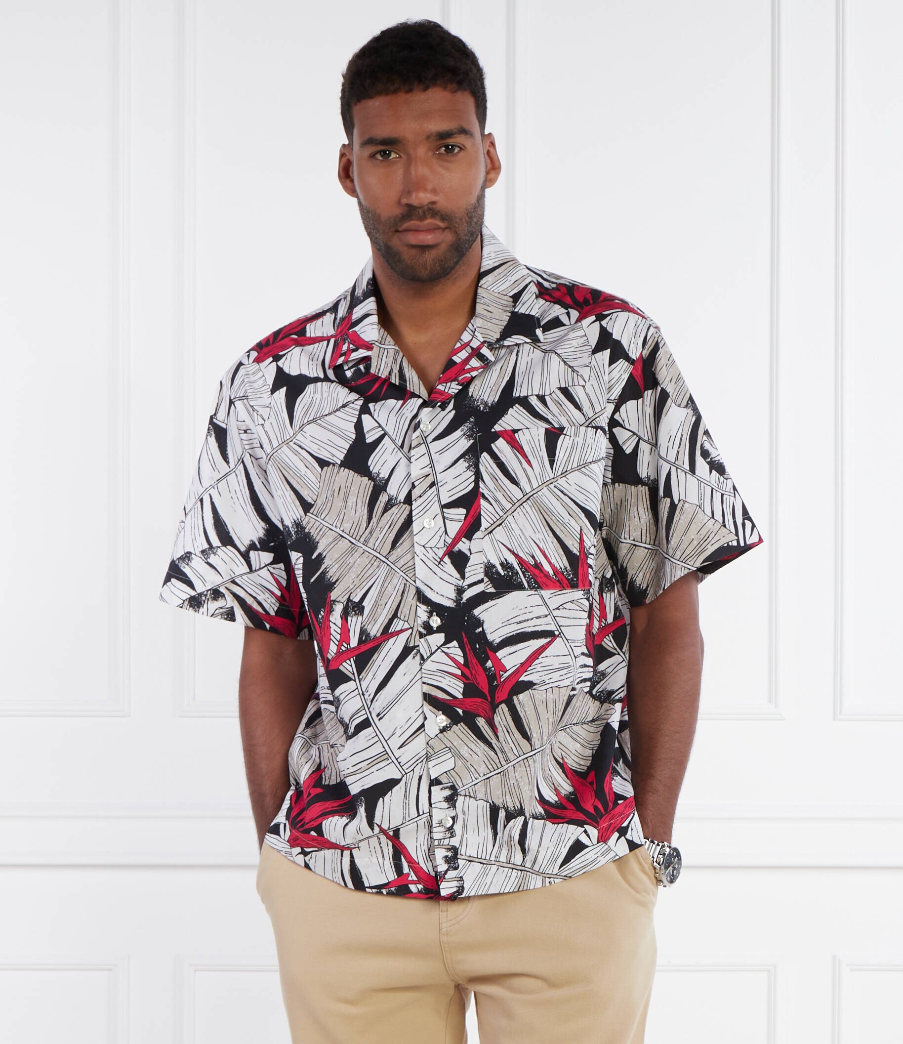 HUGO Cămașă Egeeno | Oversize fit