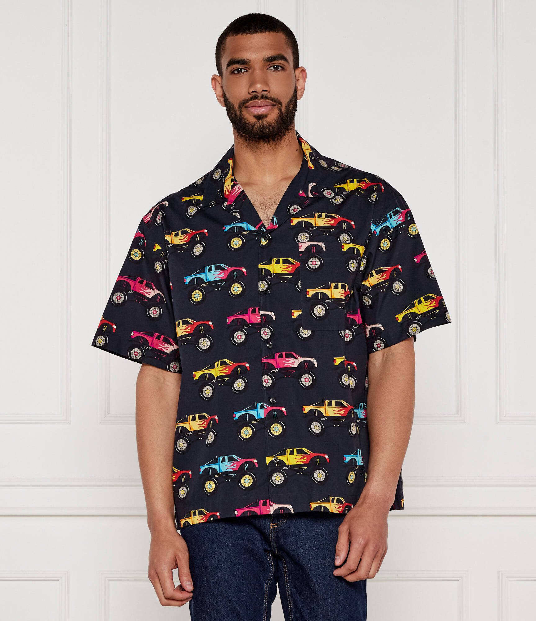 HUGO Cămașă Egeeno | Oversize fit