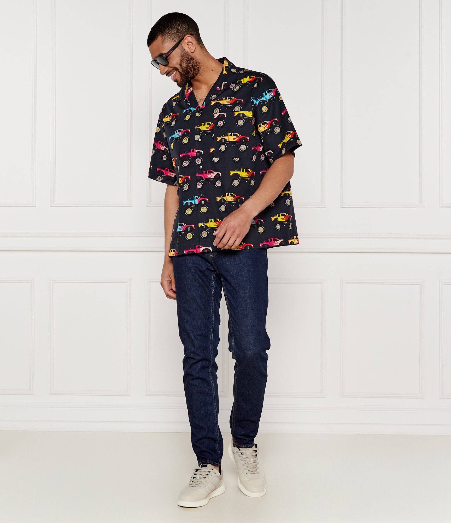 HUGO Cămașă Egeeno | Oversize fit