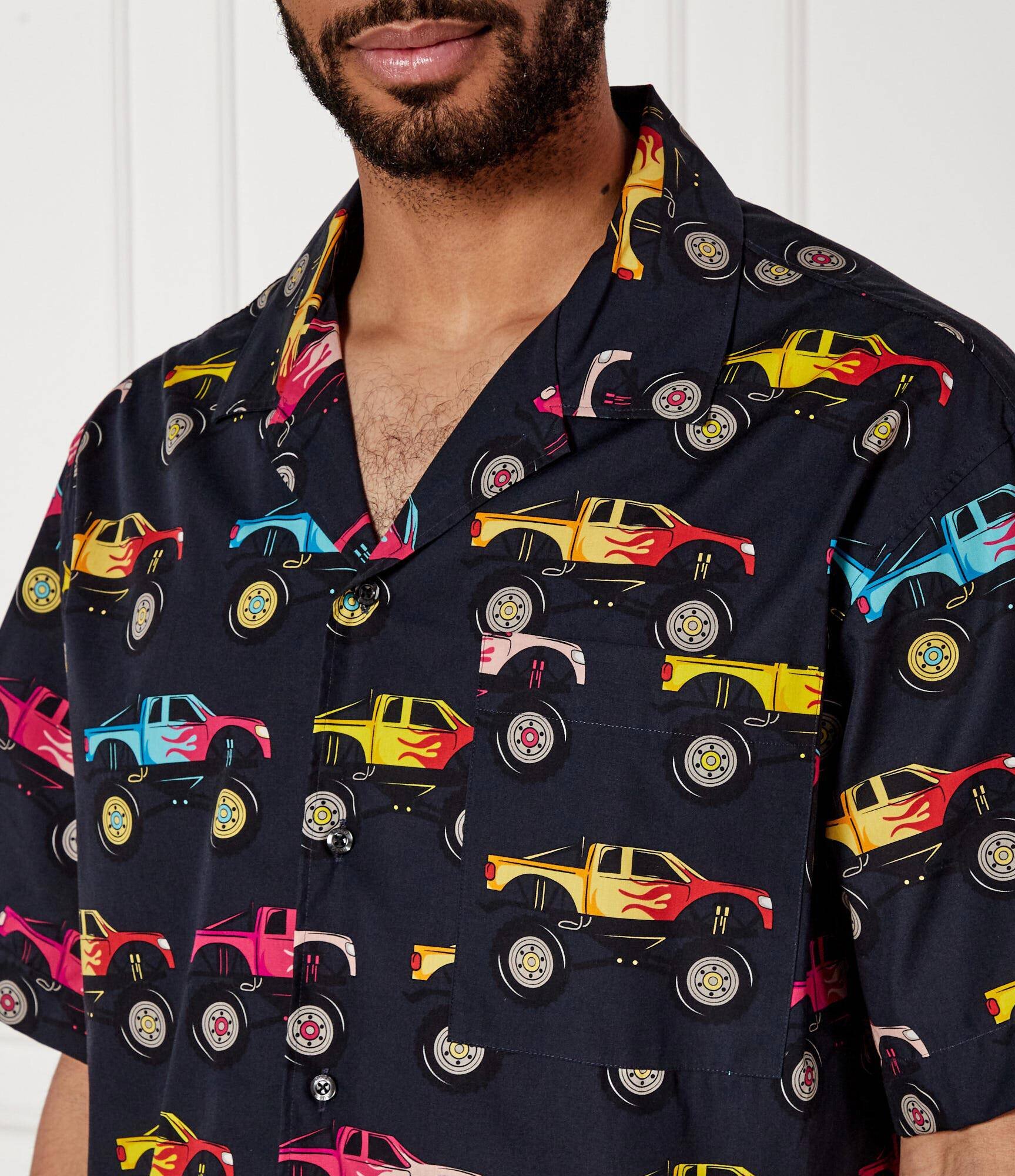 HUGO Cămașă Egeeno | Oversize fit