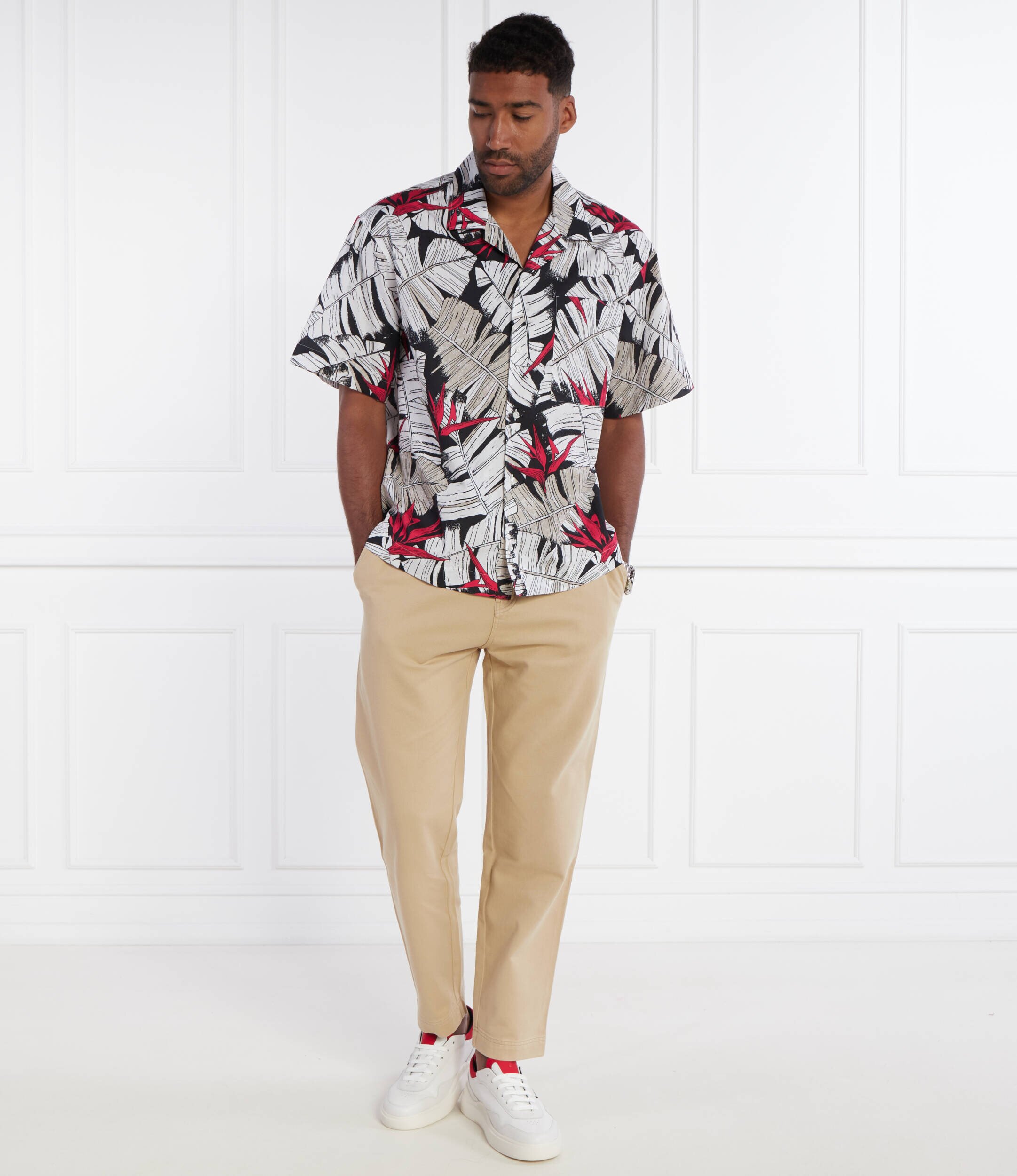 HUGO Cămașă Egeeno | Oversize fit