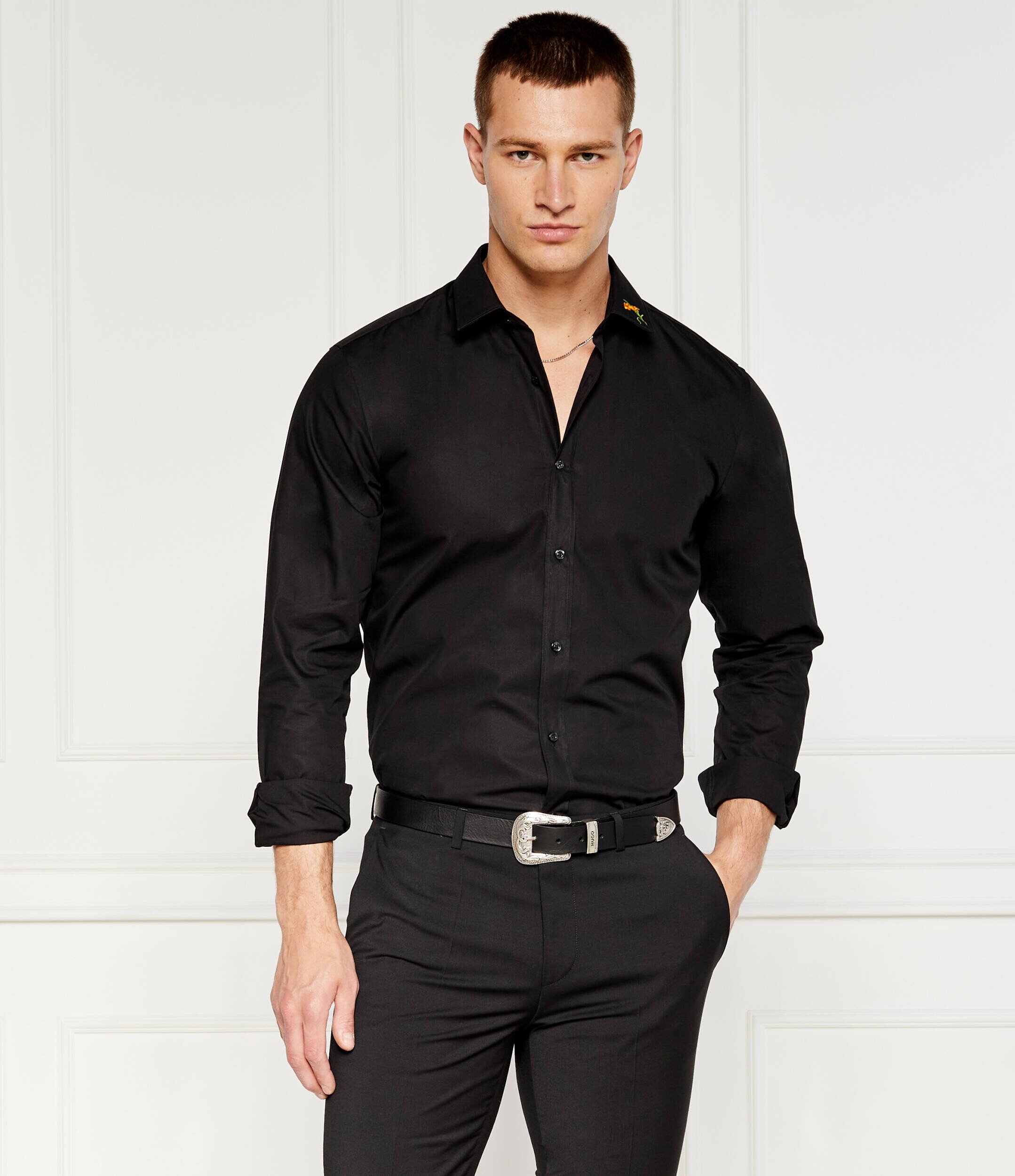 HUGO Cămașă Elisha | Extra slim fit