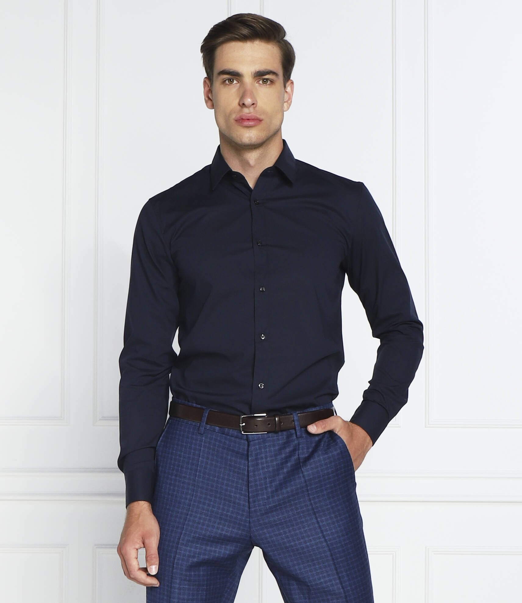HUGO Cămașă Elisha02 102 | Extra slim fit