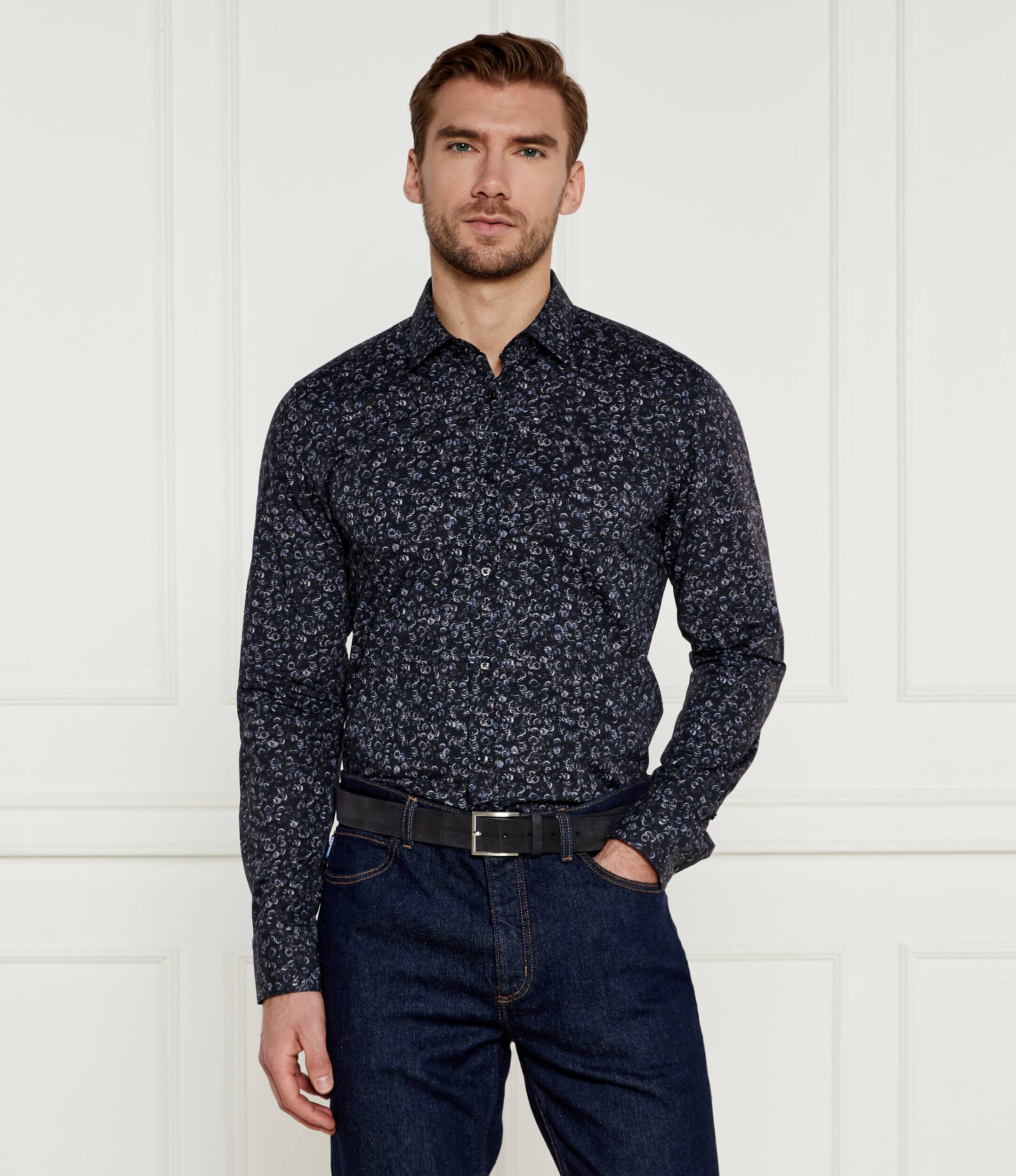 HUGO Cămașă Elisha02 | Extra slim fit