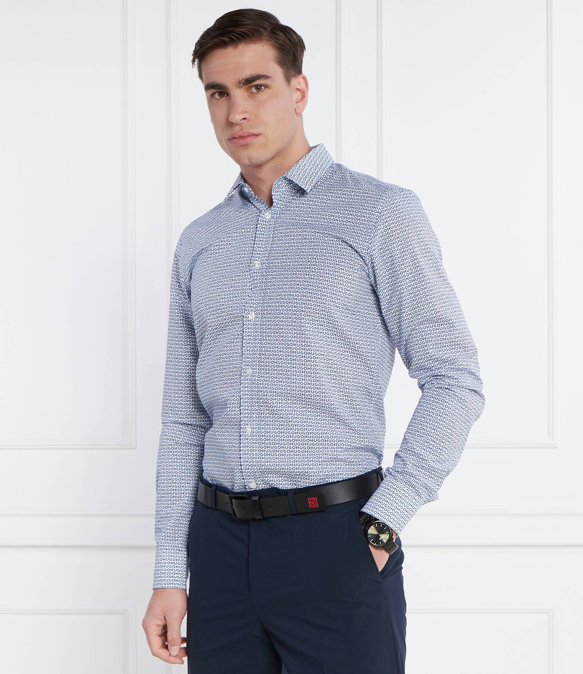 HUGO Cămașă Elisha02 | Extra slim fit