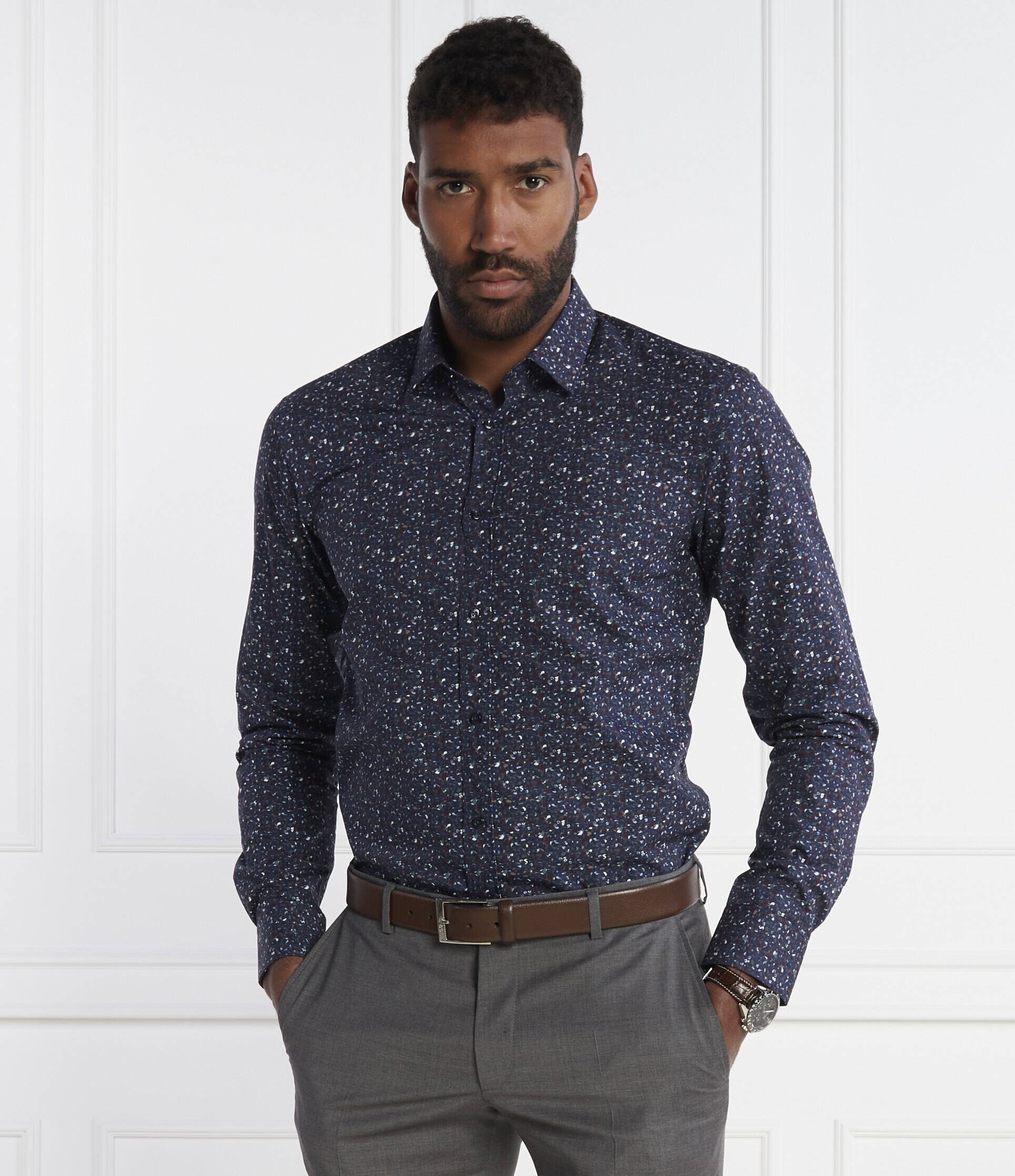 HUGO Cămașă Elisha02 | Extra slim fit