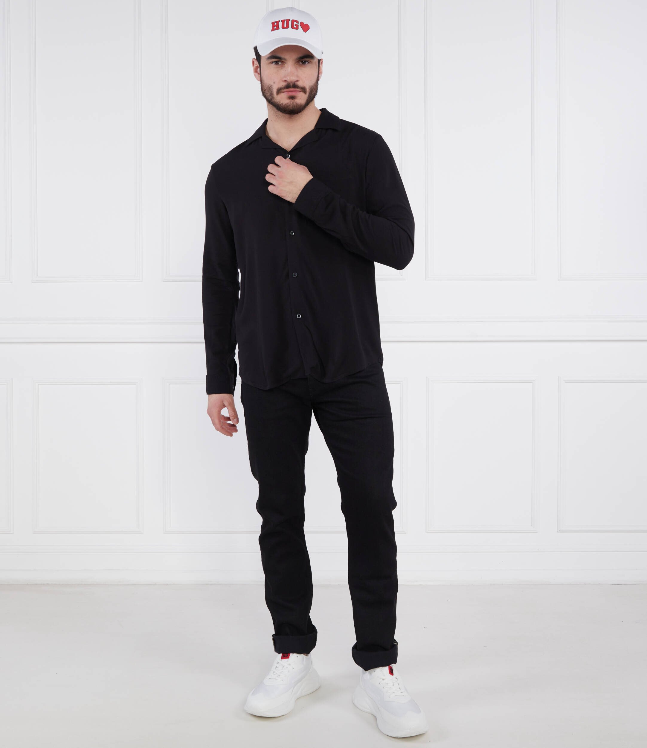 HUGO Cămașă Ello | Straight fit