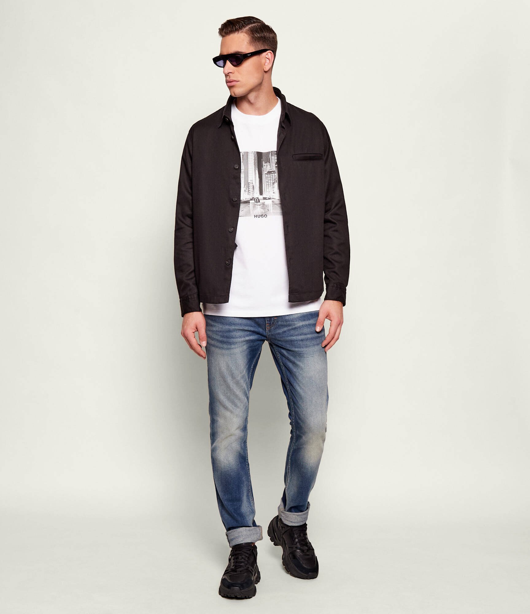 HUGO Cămașă Enock | Oversize fit