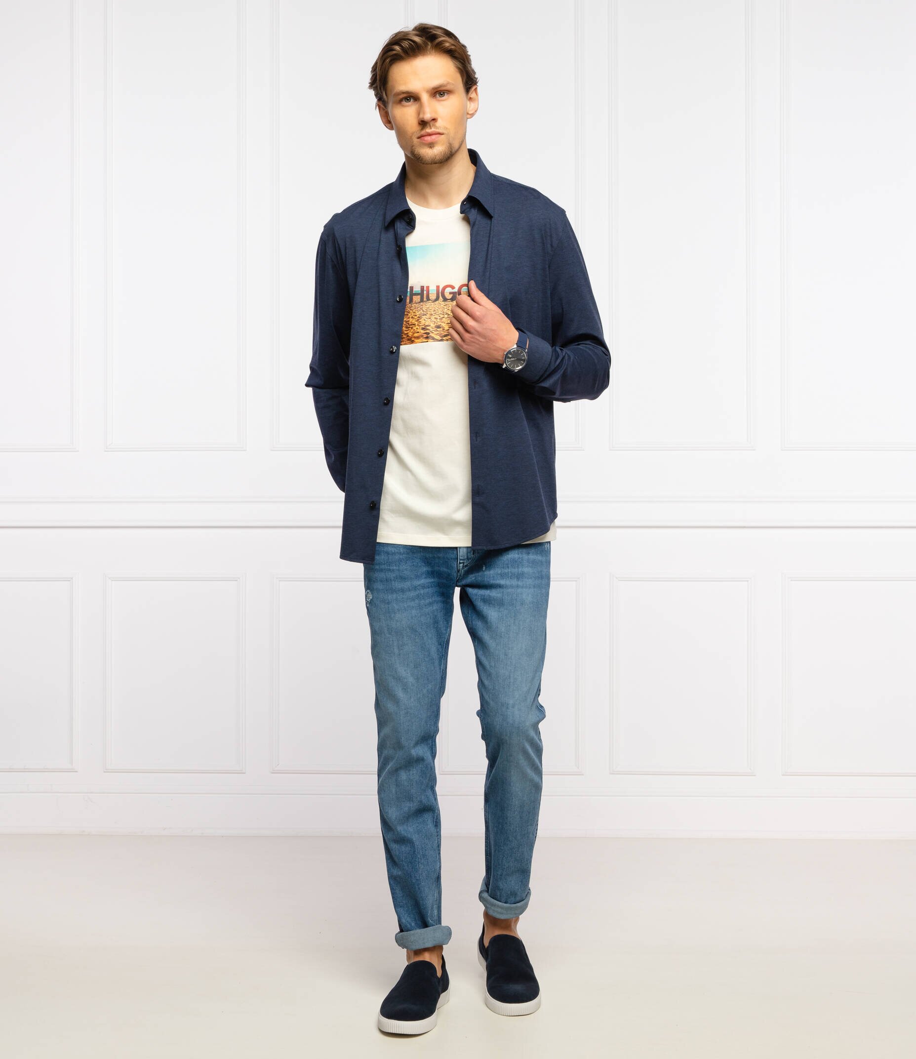 HUGO Cămașă Ermo | Slim Fit