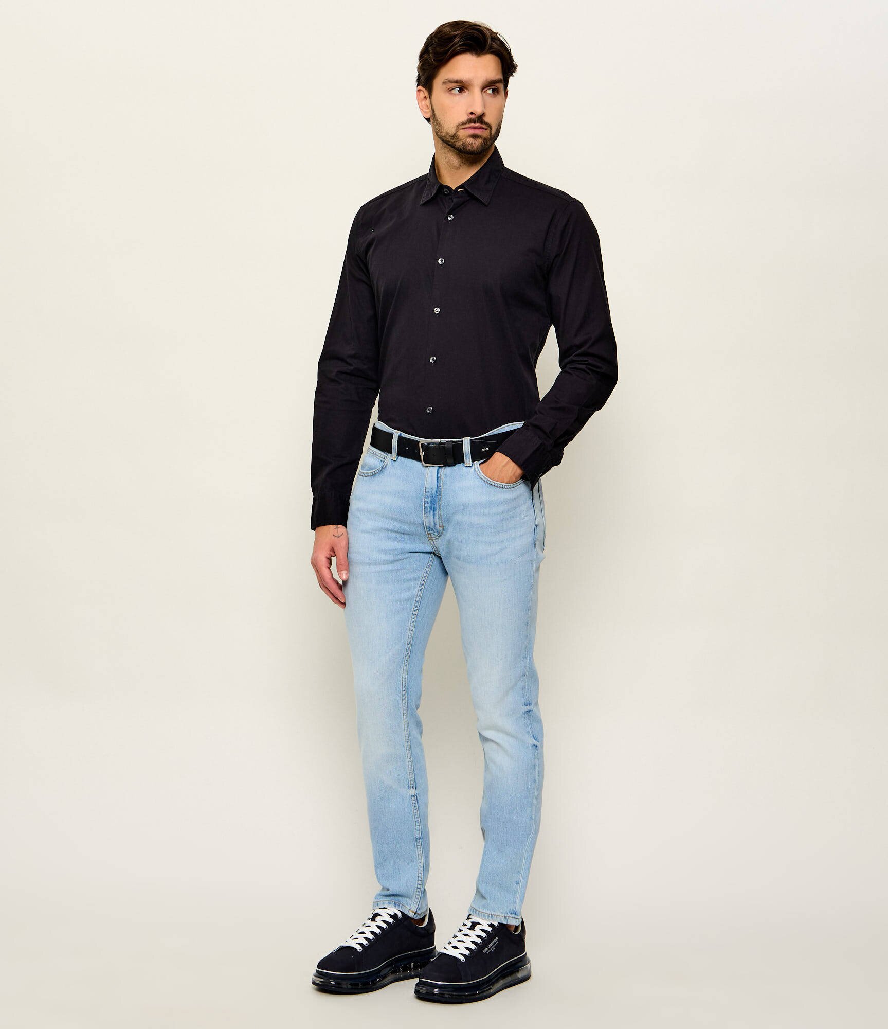 HUGO Cămașă Ermo | Slim Fit | stretch