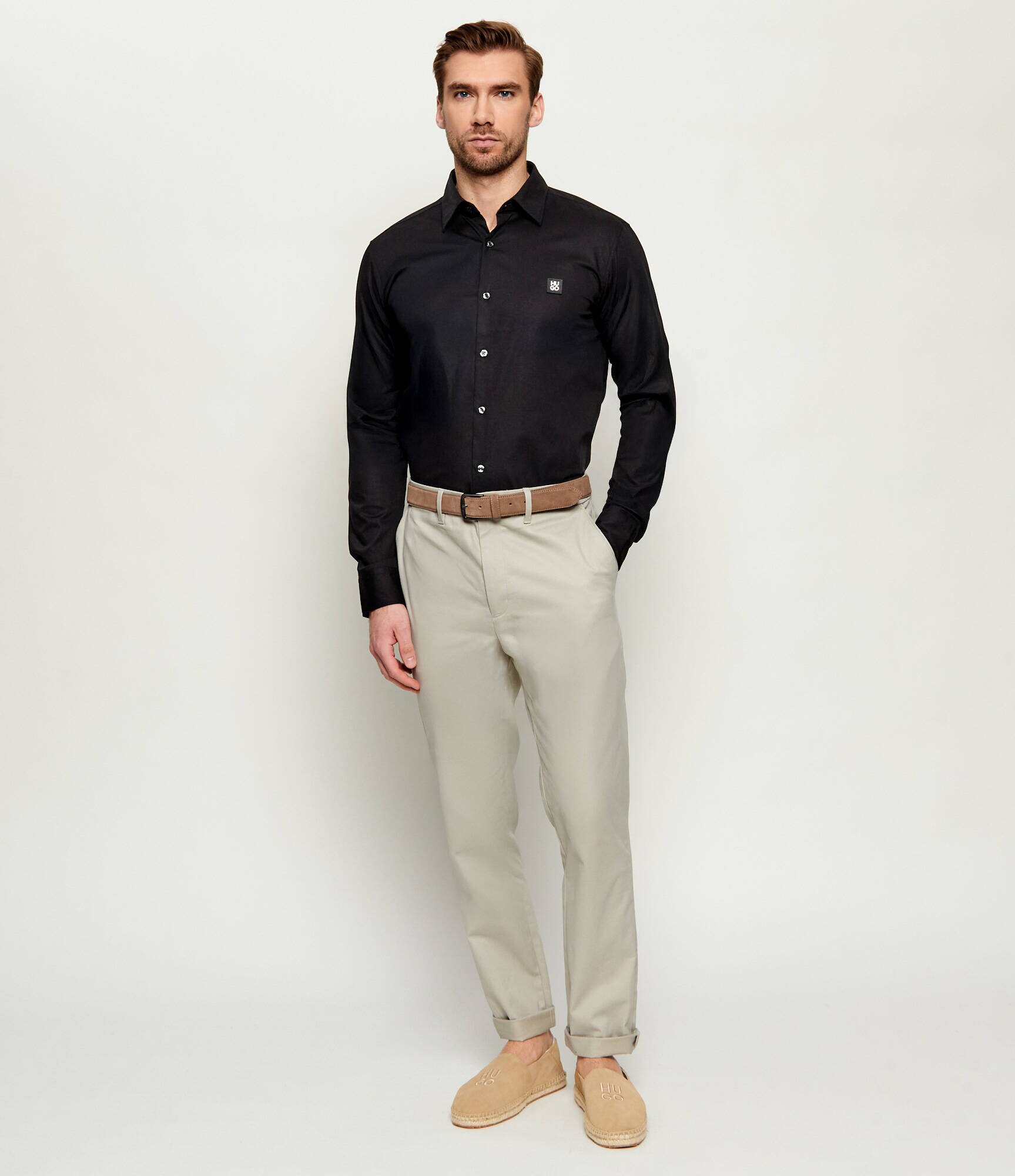 HUGO Cămașă Ermo | Slim Fit | stretch