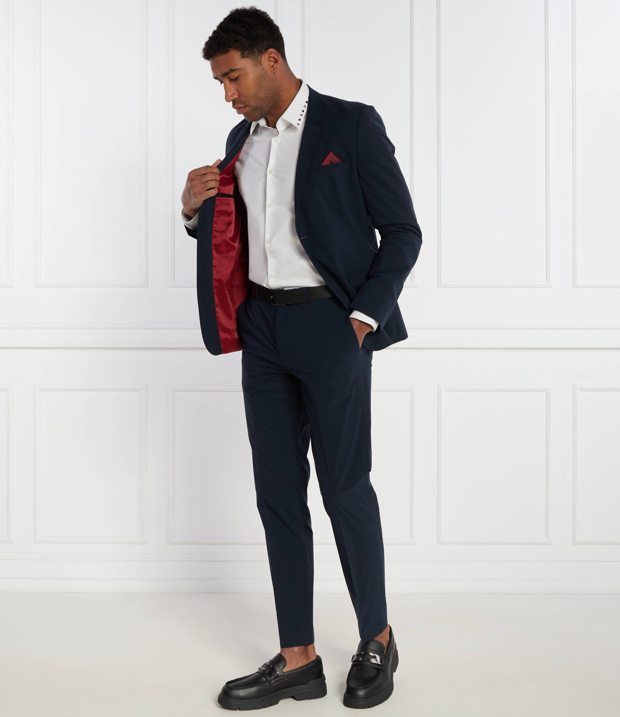 HUGO Cămașă Ermo | Slim Fit | stretch