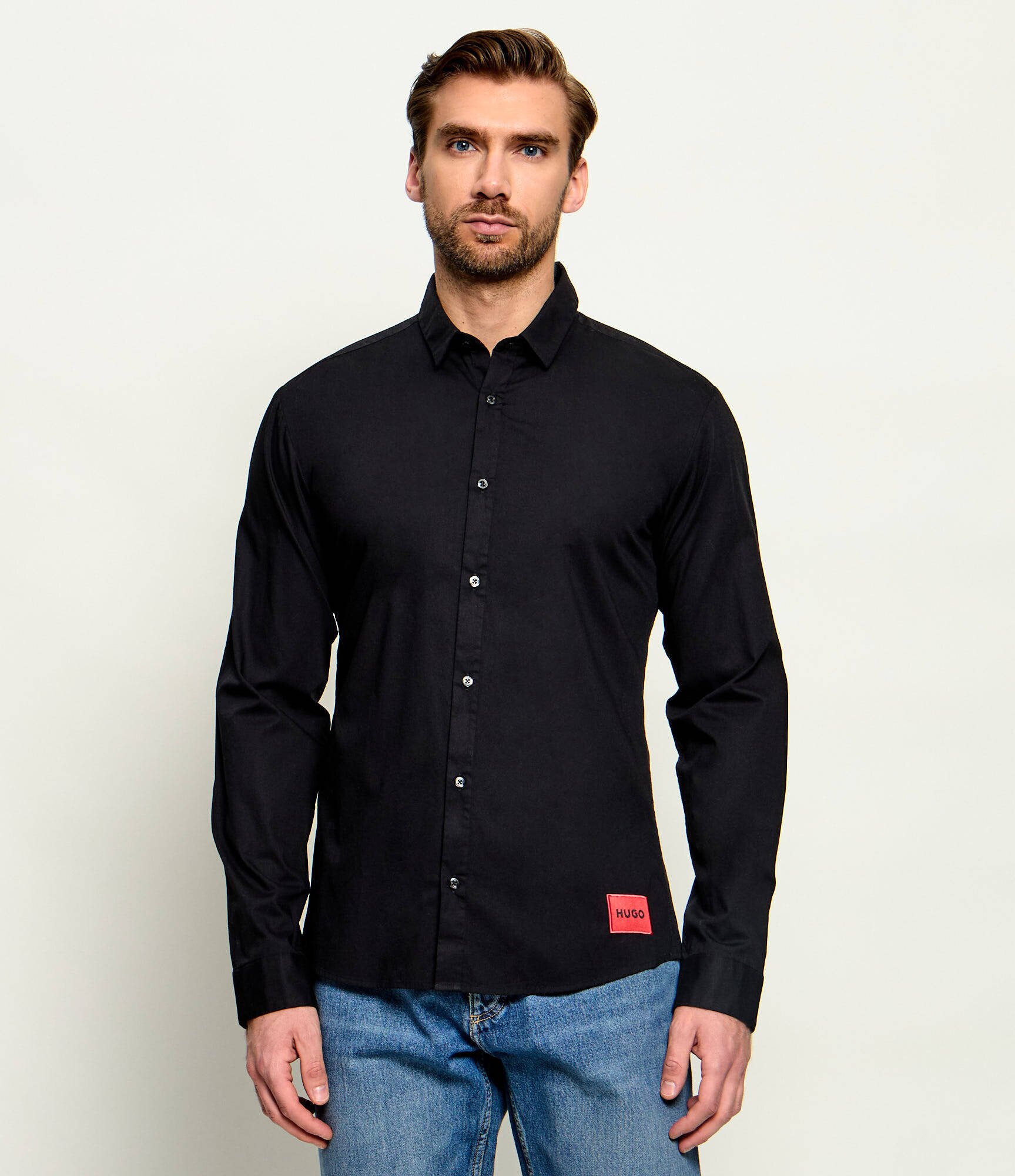 HUGO Cămașă Ero3-W | Extra slim fit | stretch