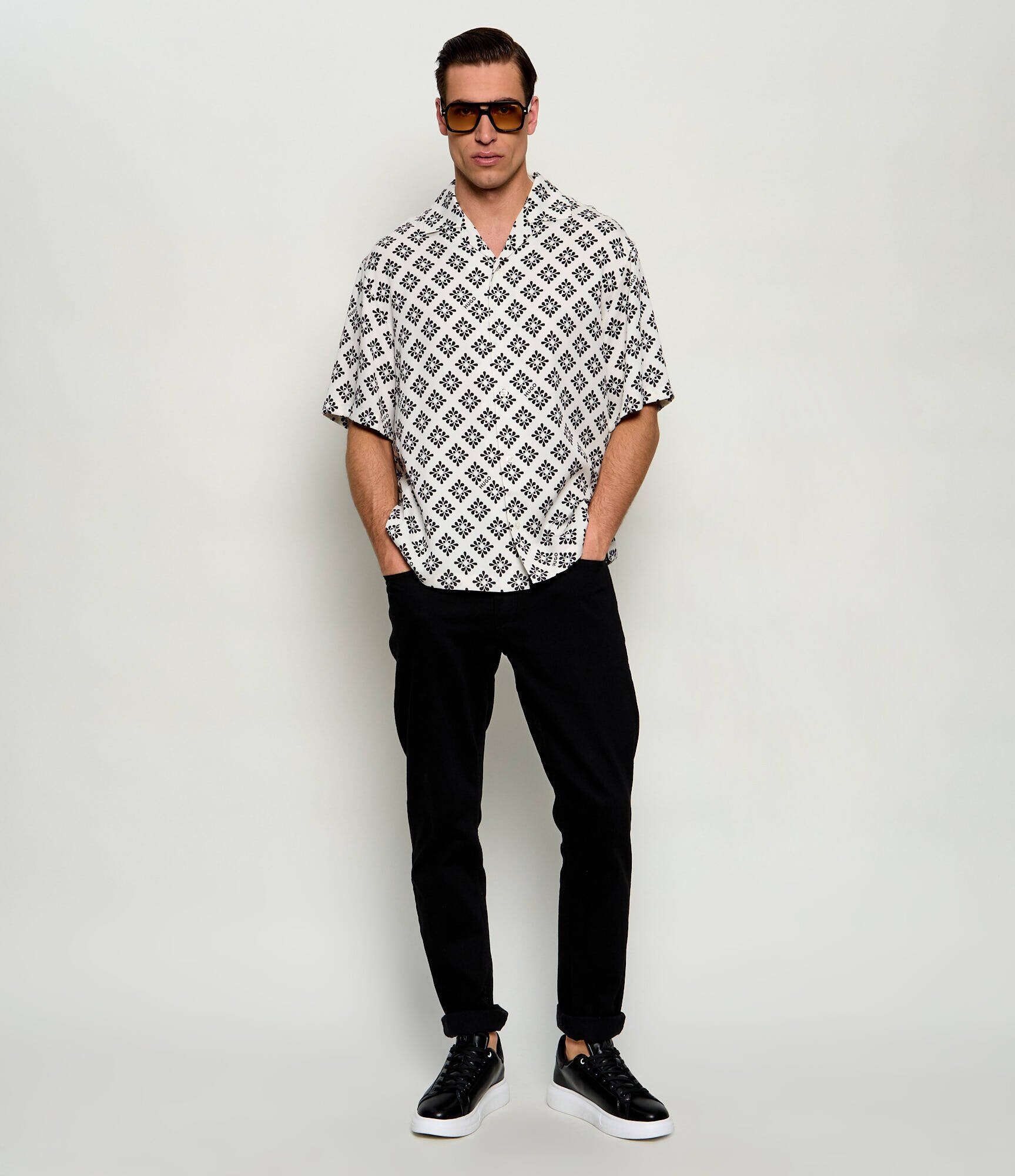 HUGO Cămașă Espino | Oversize fit
