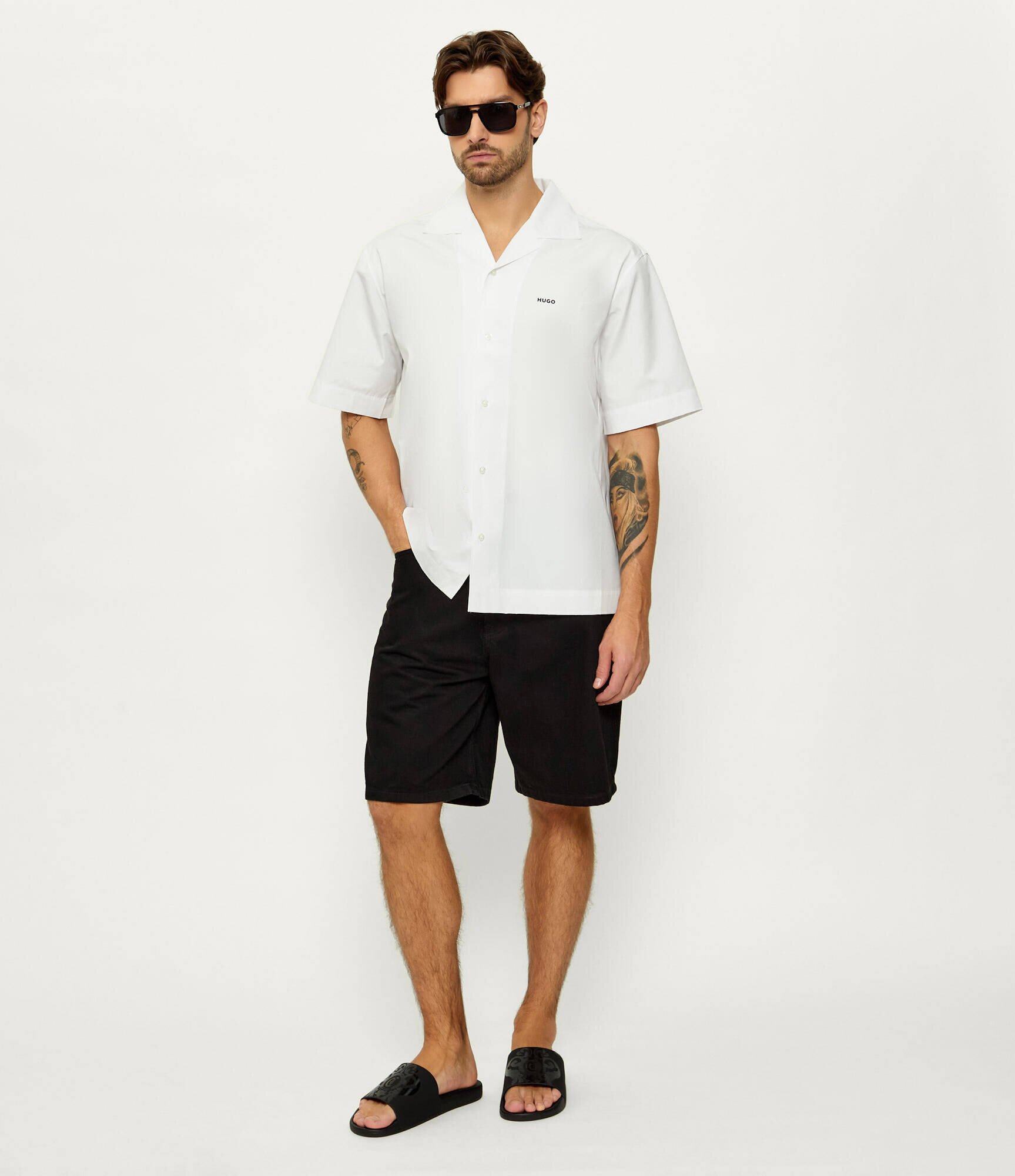HUGO Cămașă Espino | Oversize fit
