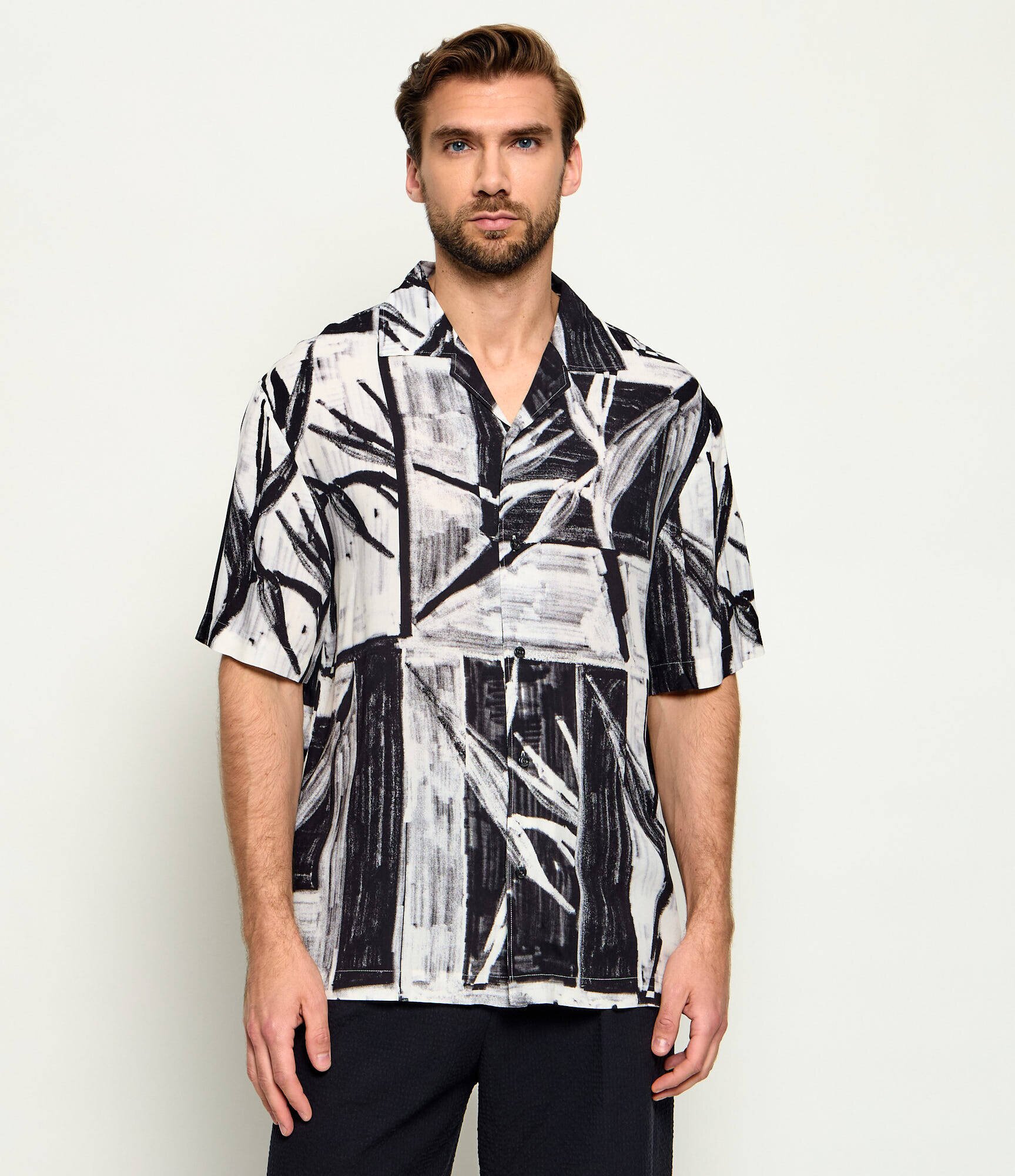 HUGO Cămașă Exolino | Oversize fit
