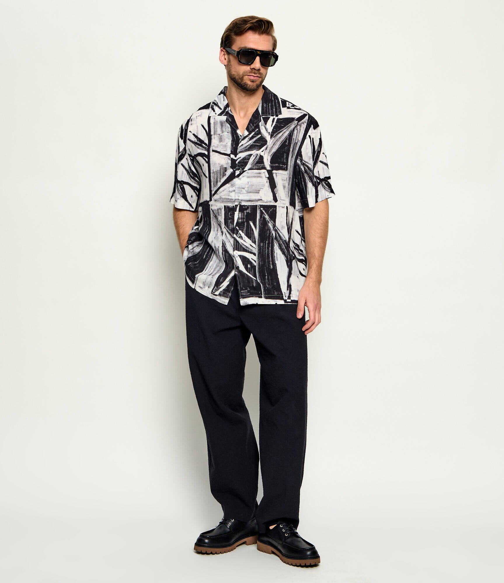 HUGO Cămașă Exolino | Oversize fit