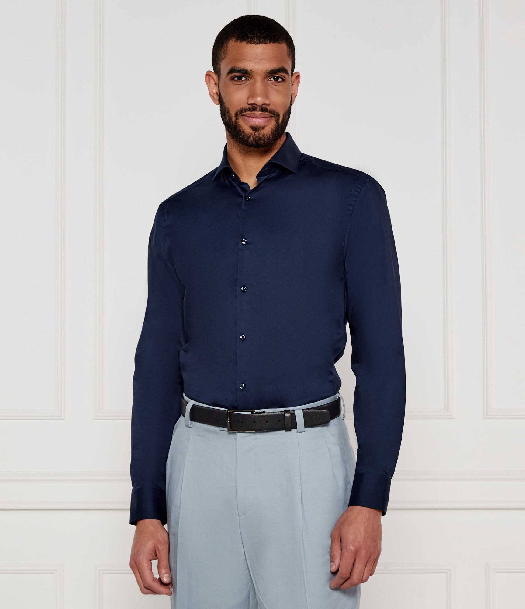 HUGO Cămașă Kason | Slim Fit | easy iron