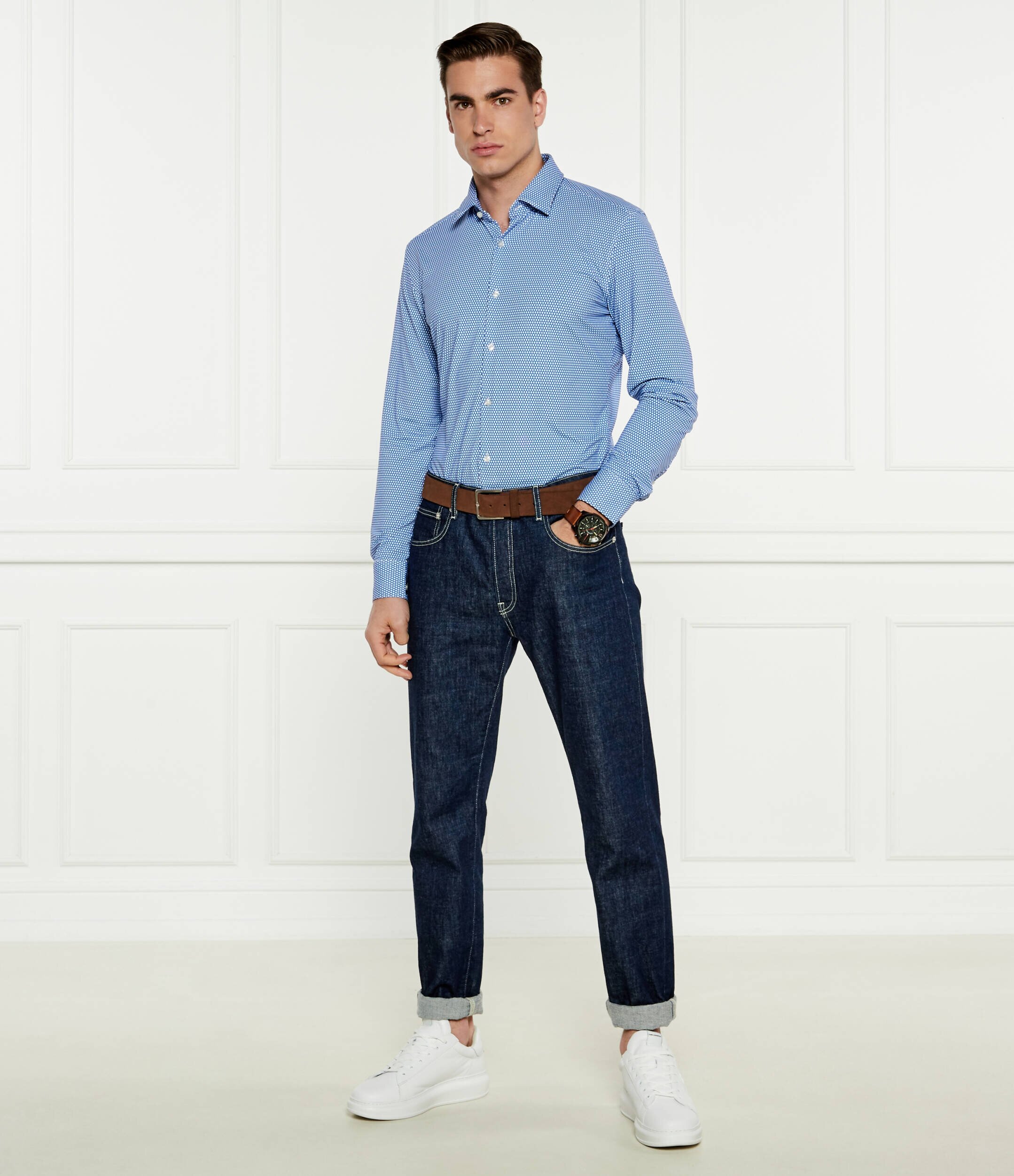 HUGO Cămașă Kenno | Slim Fit