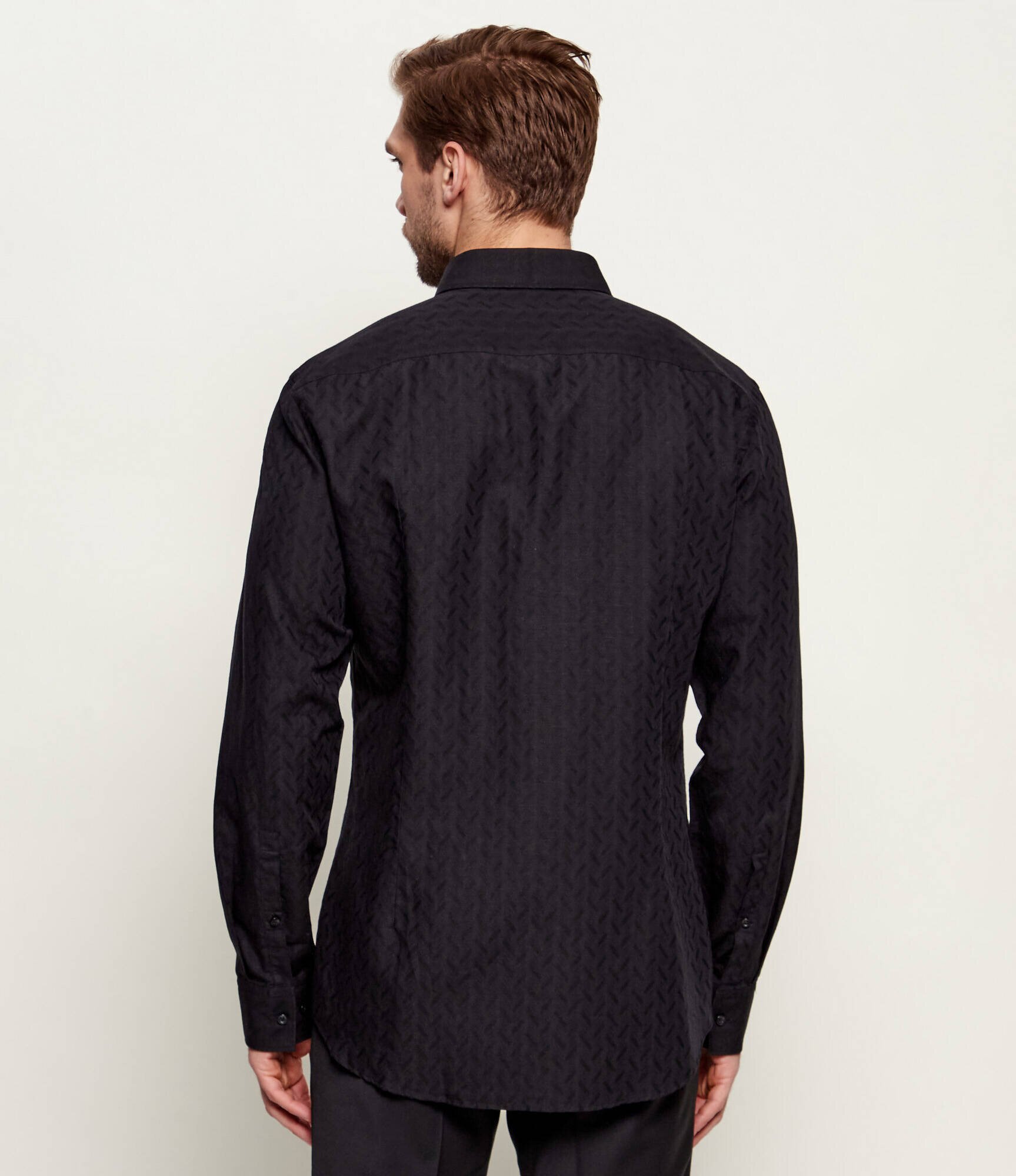 HUGO Cămașă Kenno | Slim Fit | cu adaos de in