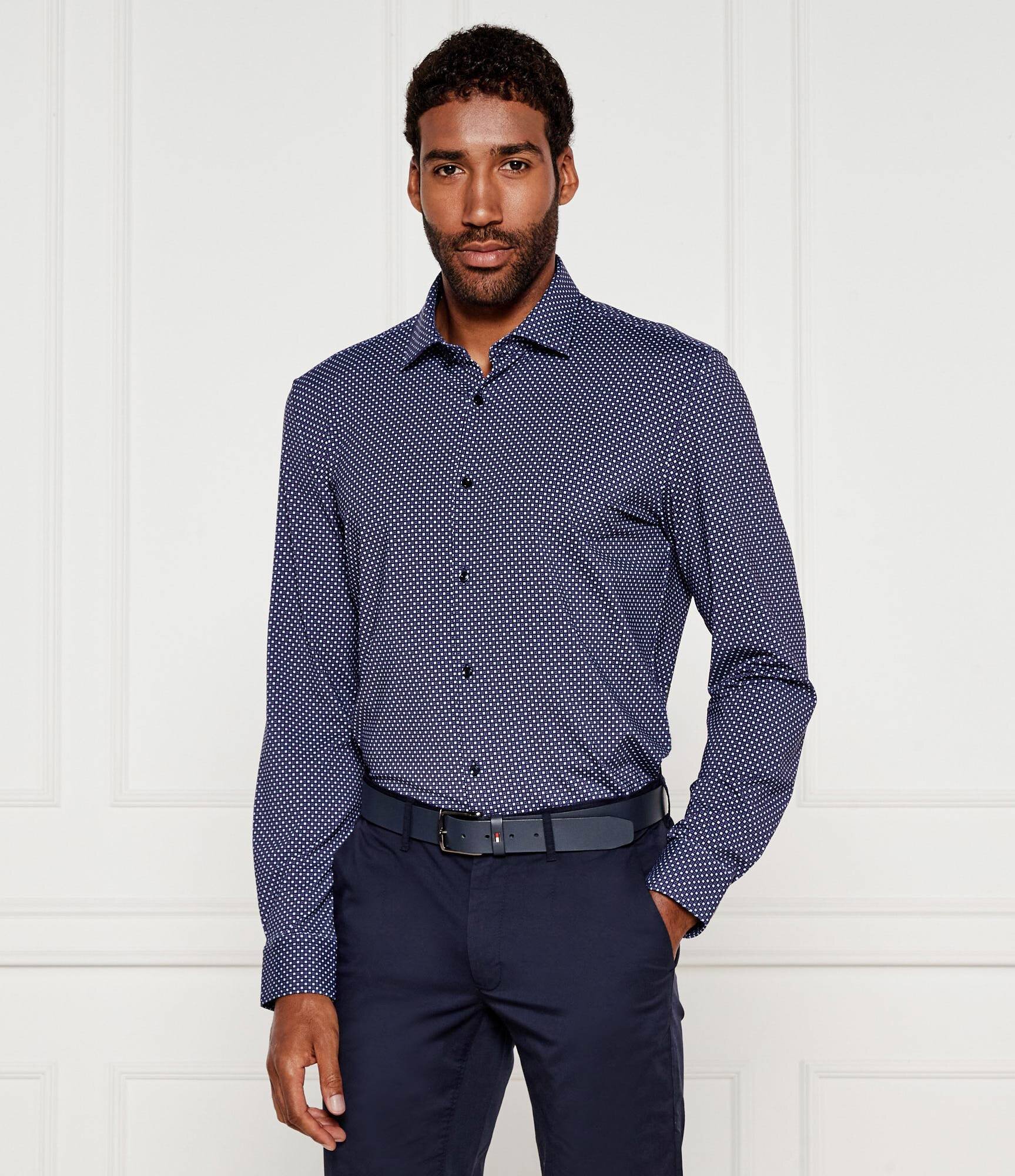 HUGO Cămașă Kenno | Slim Fit | stretch