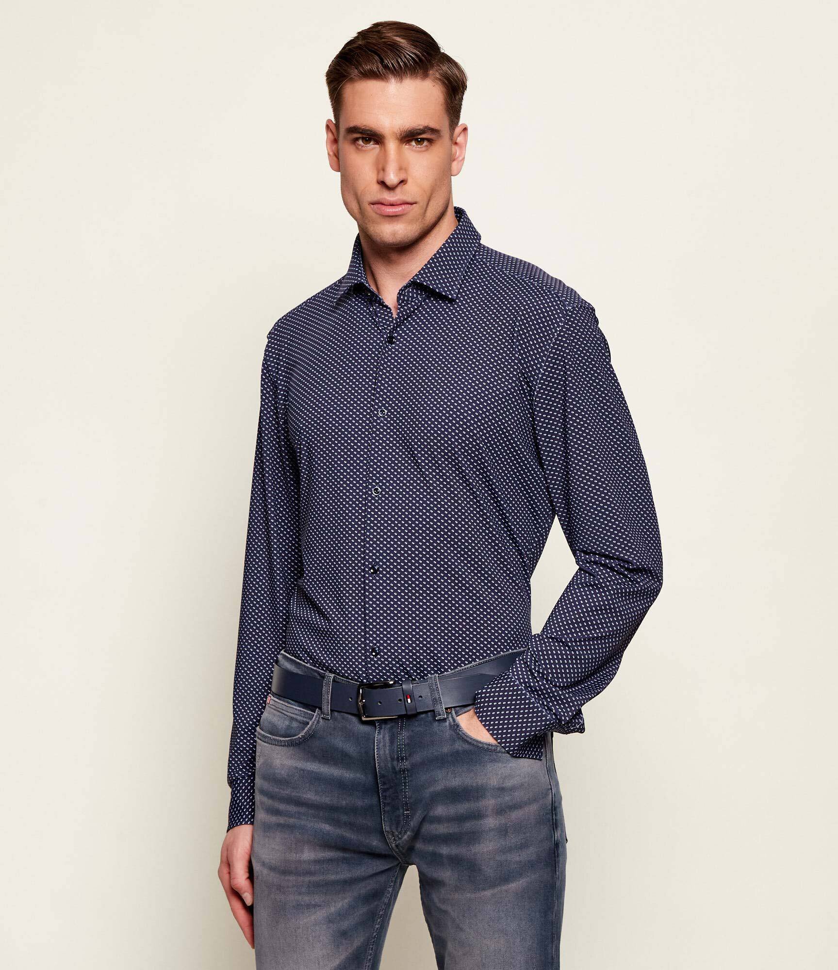 HUGO Cămașă Kenno | Slim Fit | stretch