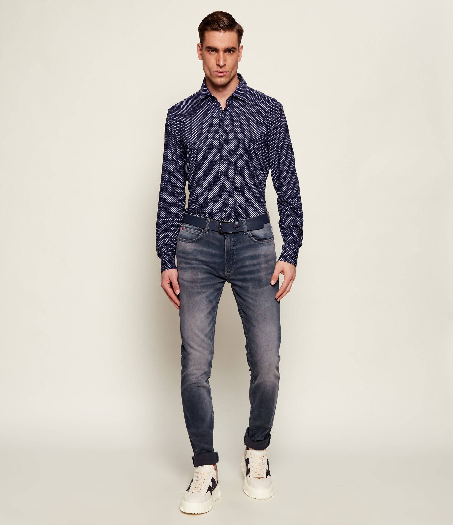 HUGO Cămașă Kenno | Slim Fit | stretch