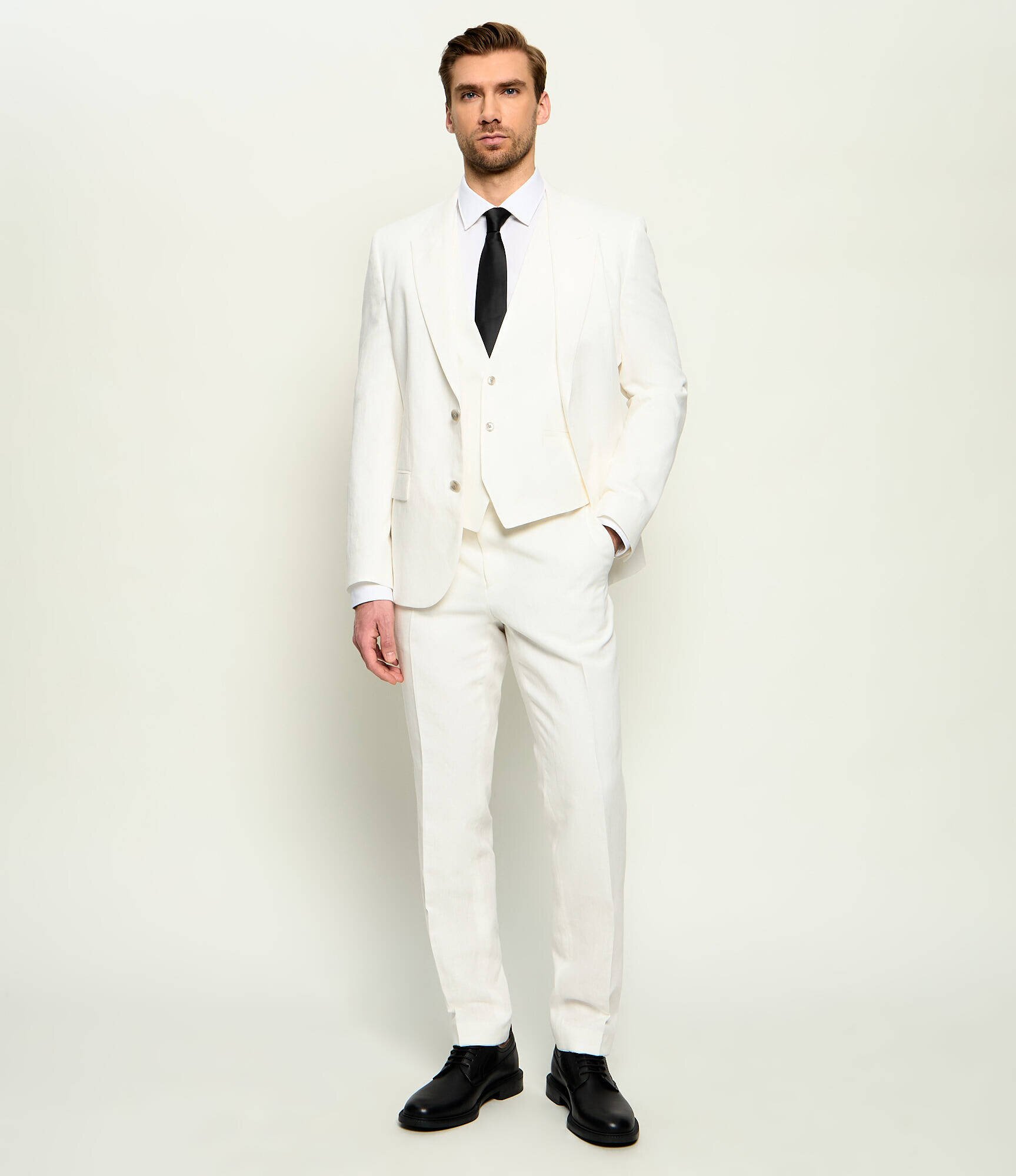 HUGO Costum Henry/Getlin242V2X | Slim Fit | cu adaos de in