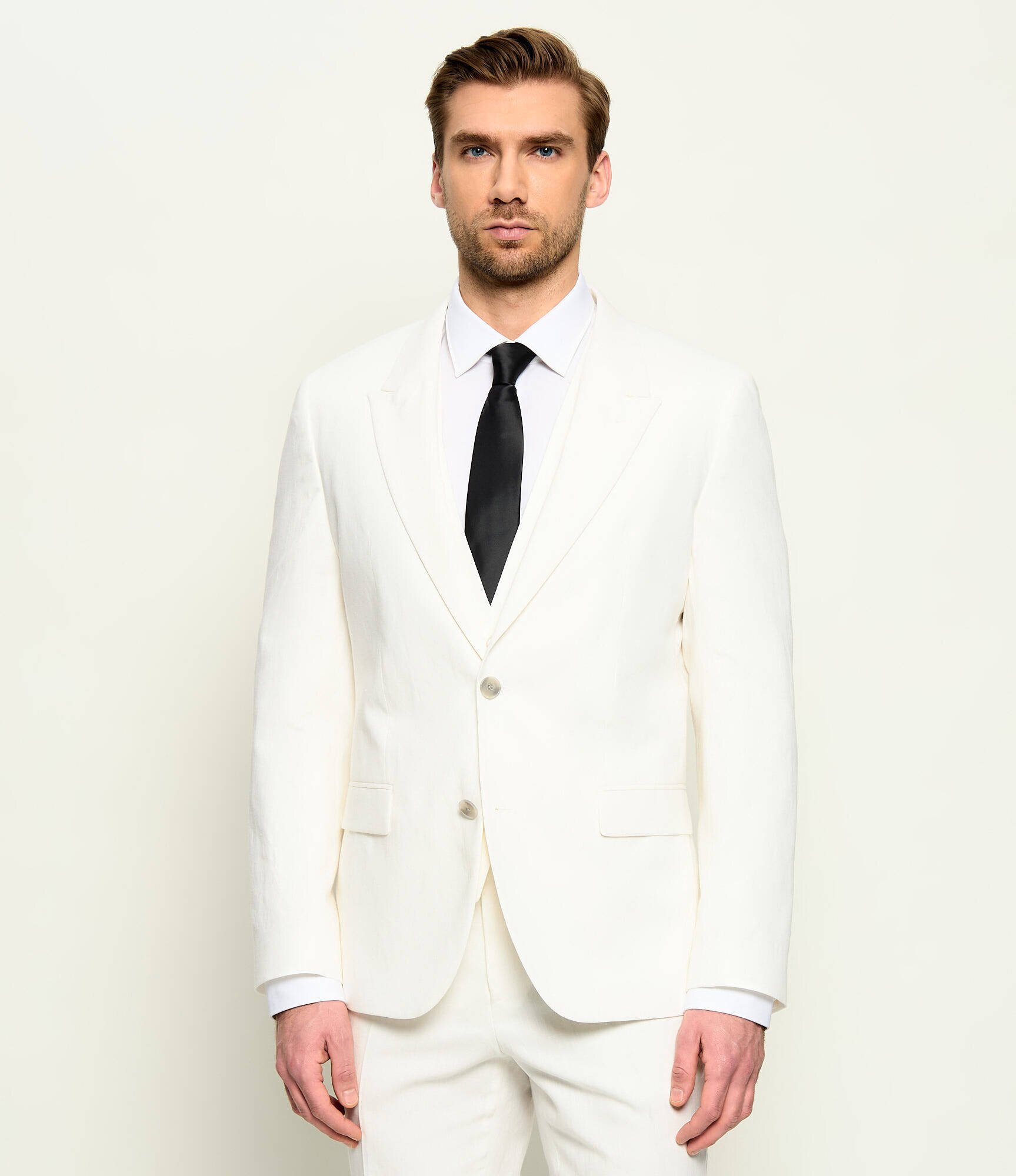 HUGO Costum Henry/Getlin242V2X | Slim Fit | cu adaos de in