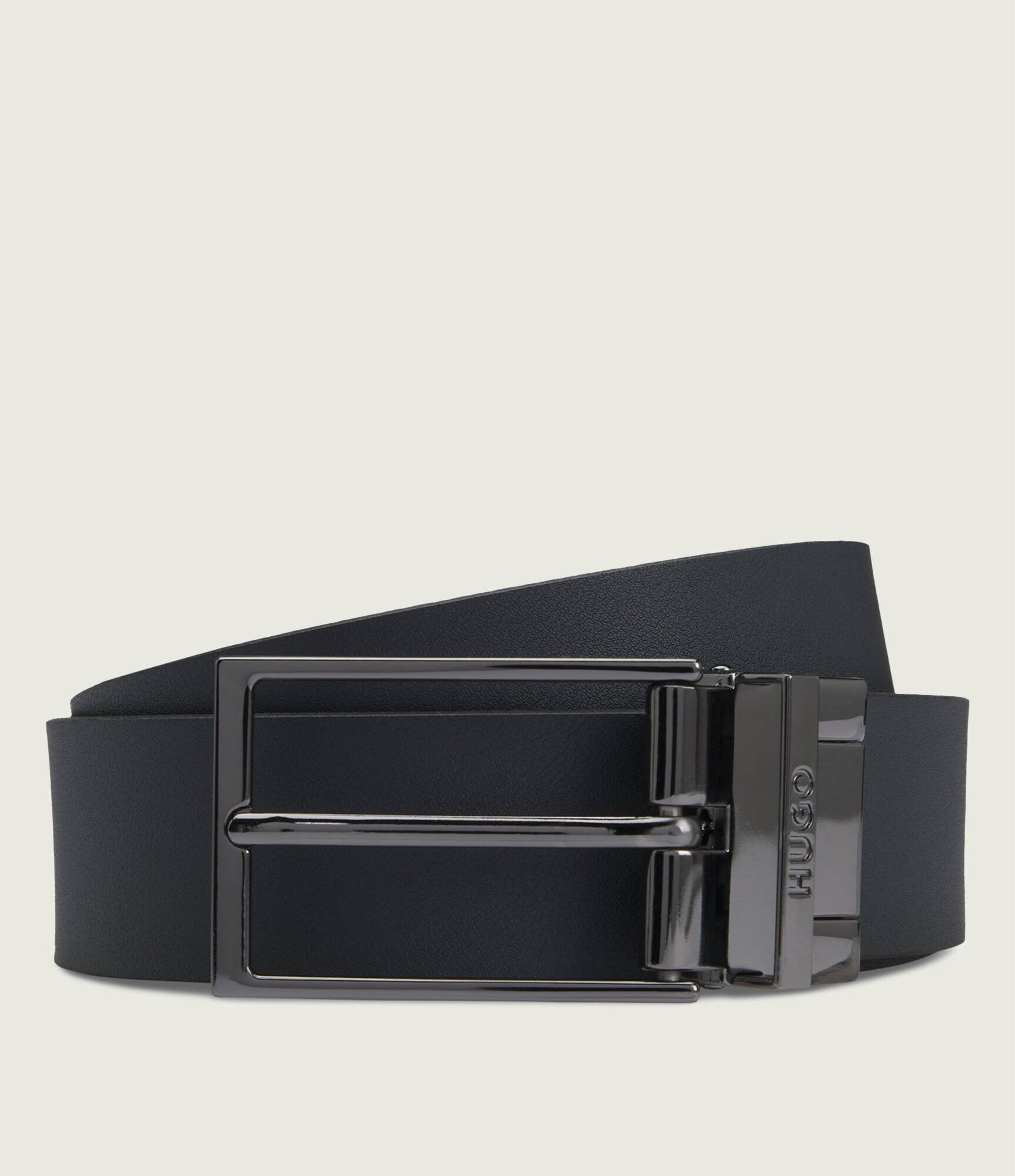 HUGO Curea de piele Gruffy_Or35