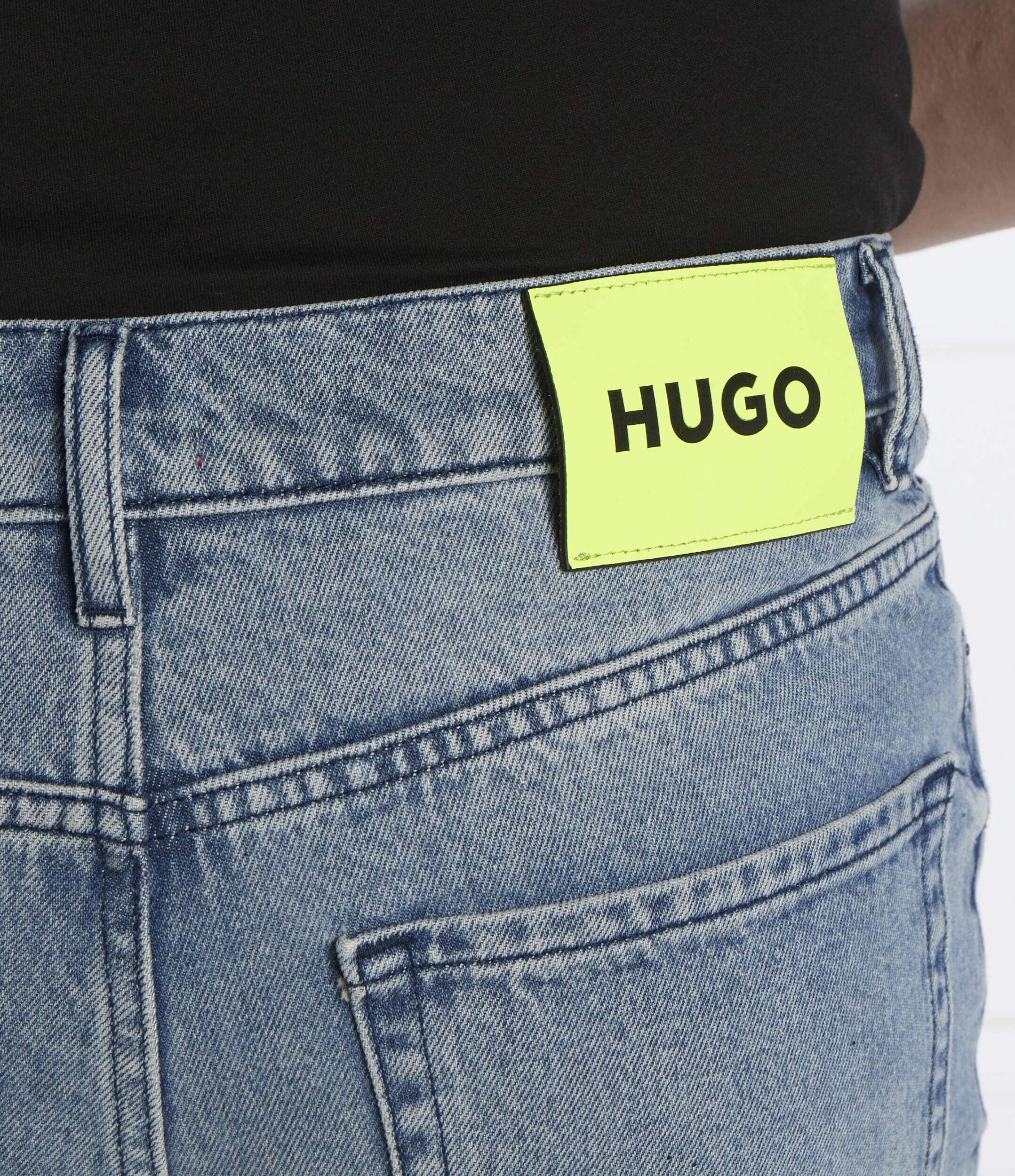 HUGO De blugi pantaloni scurți 446/S | Loose fit