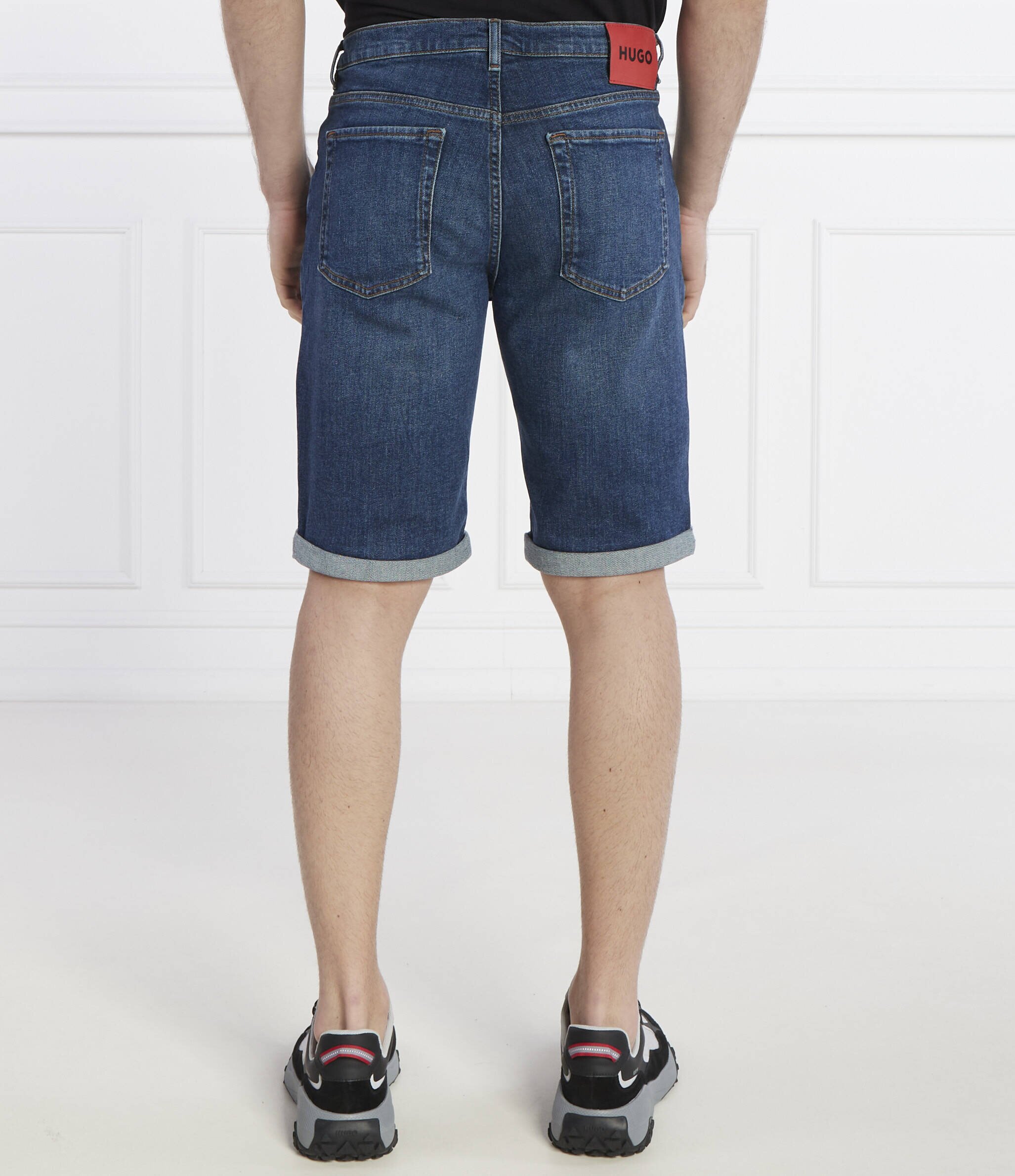 HUGO De blugi pantaloni scurți 634/S | Tapered